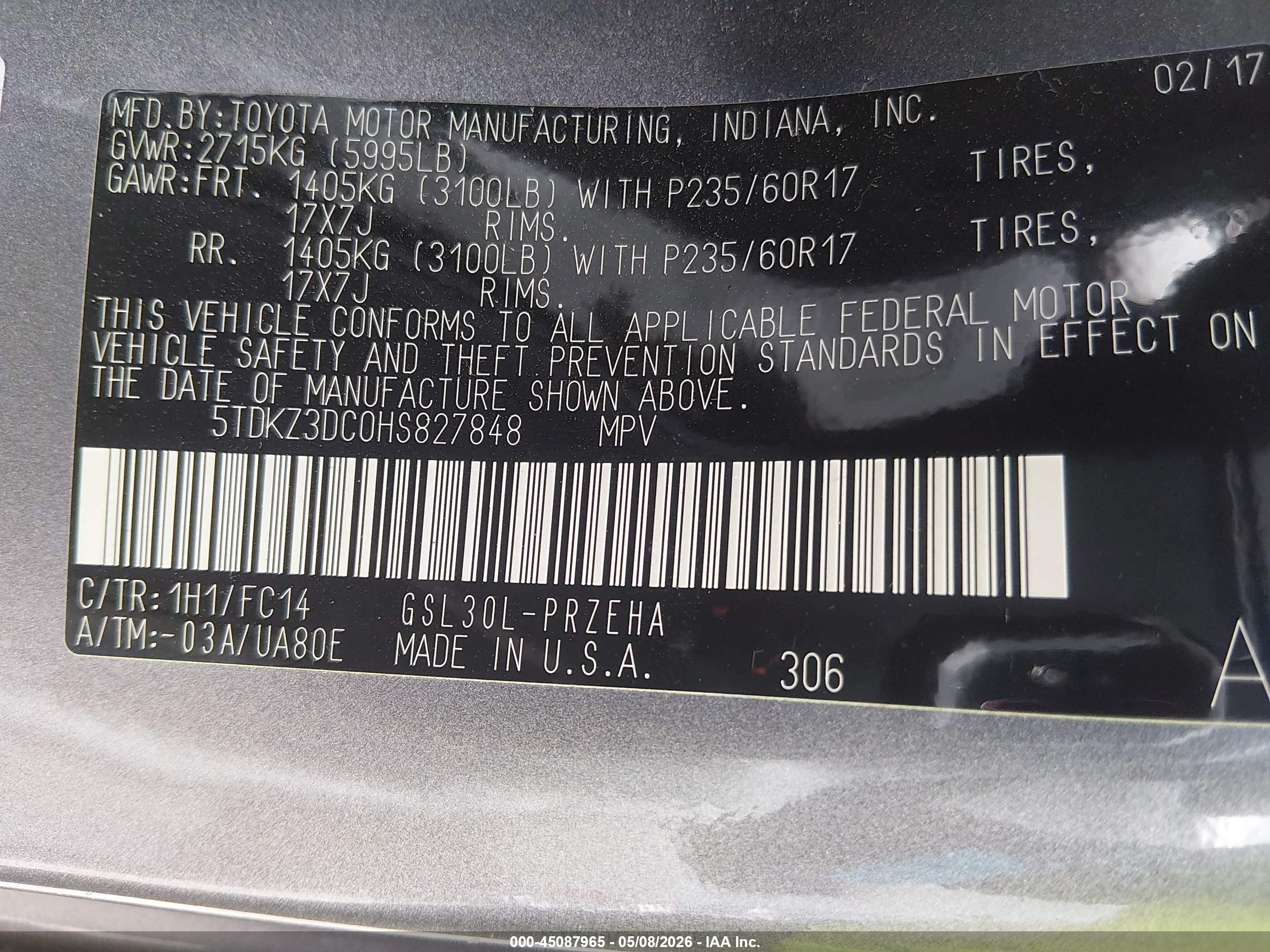 TOYOTA SIENNA image 9