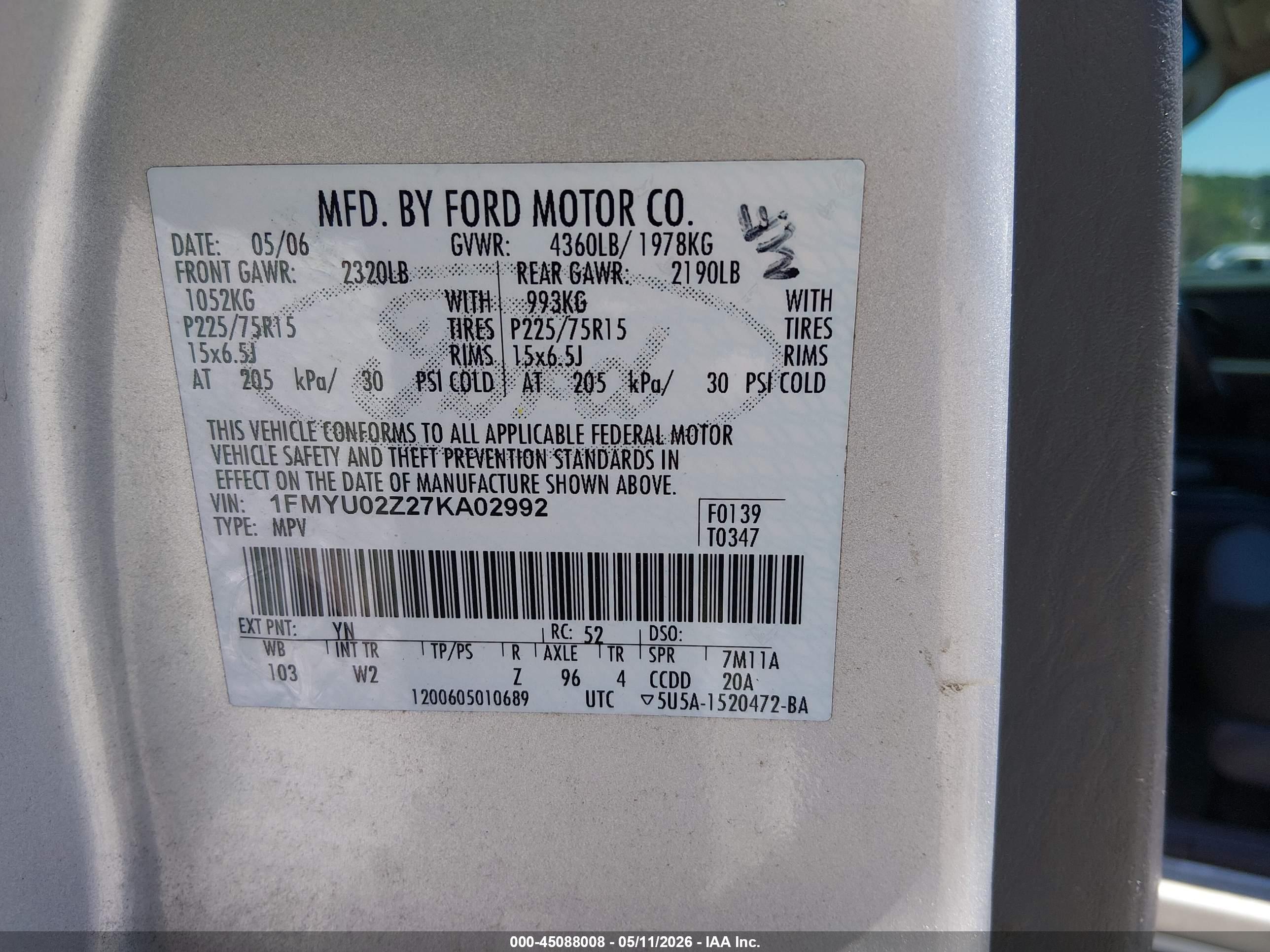 FORD ESCAPE image 9