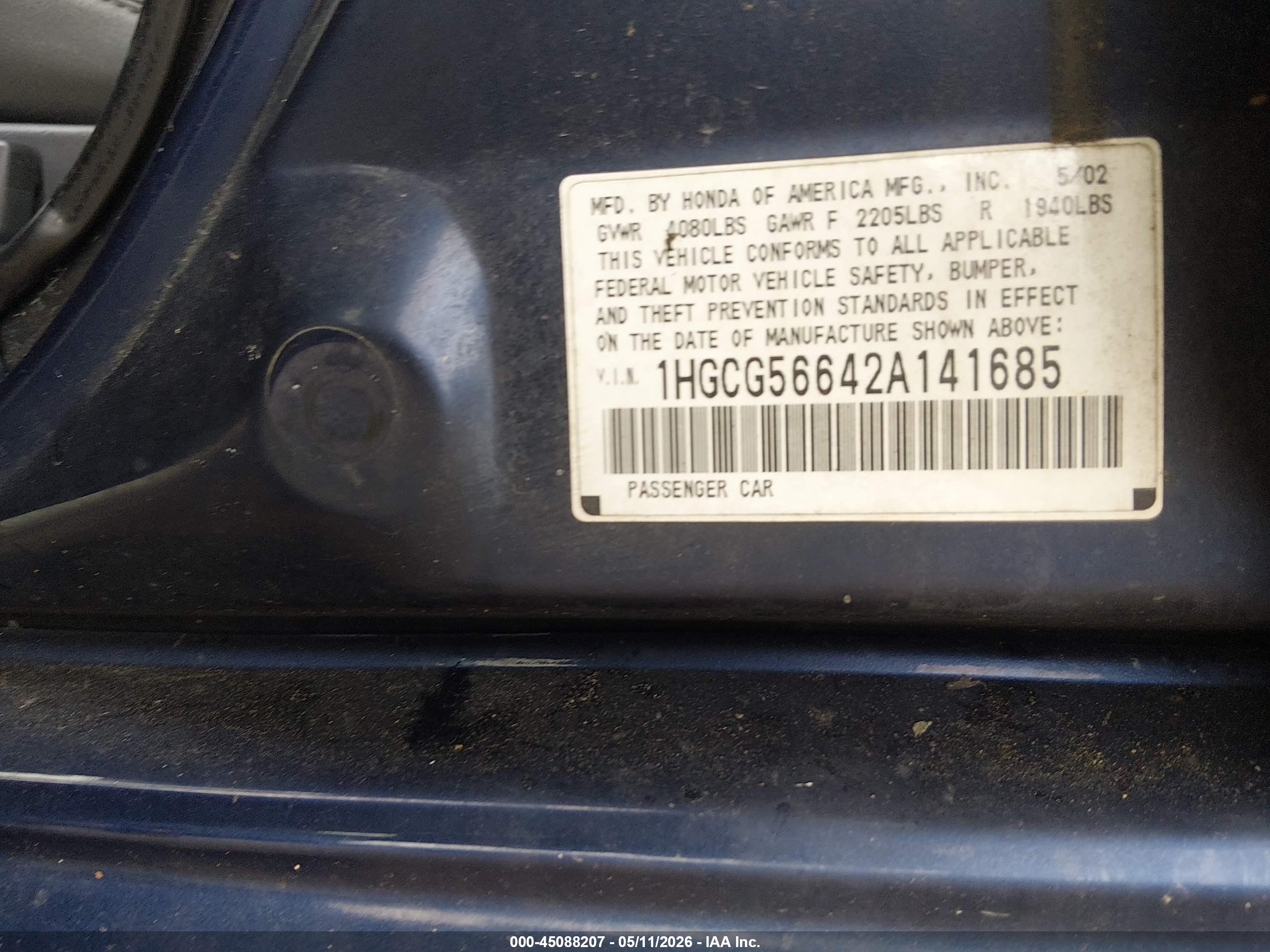 HONDA ACCORD image 9