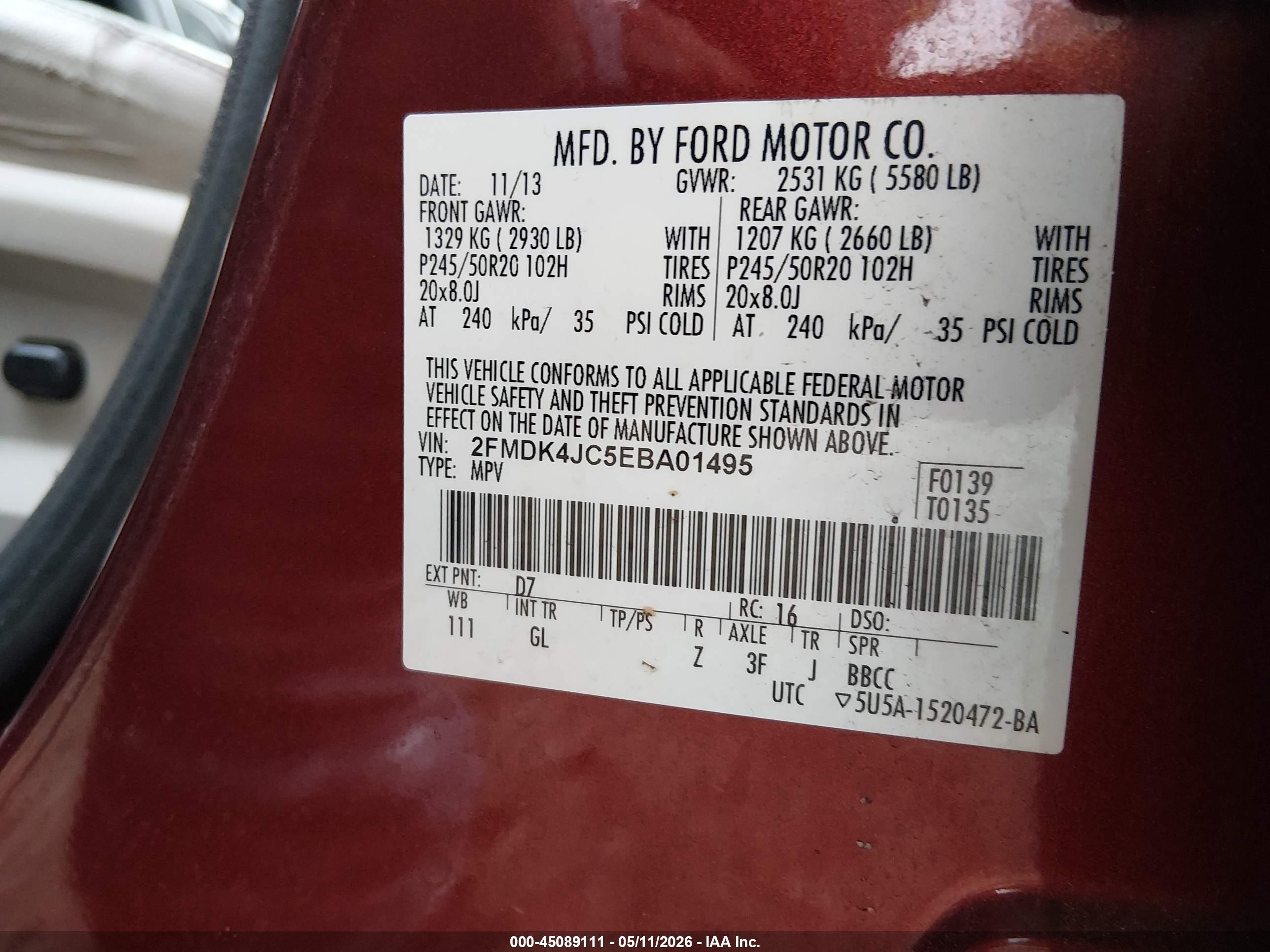 FORD EDGE image 9