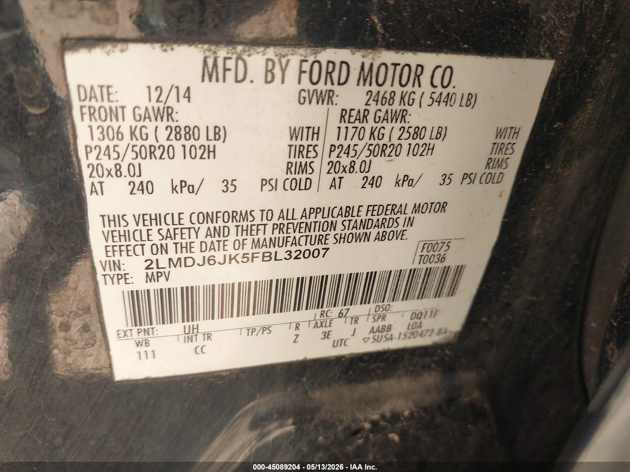 LINCOLN MKX image 9