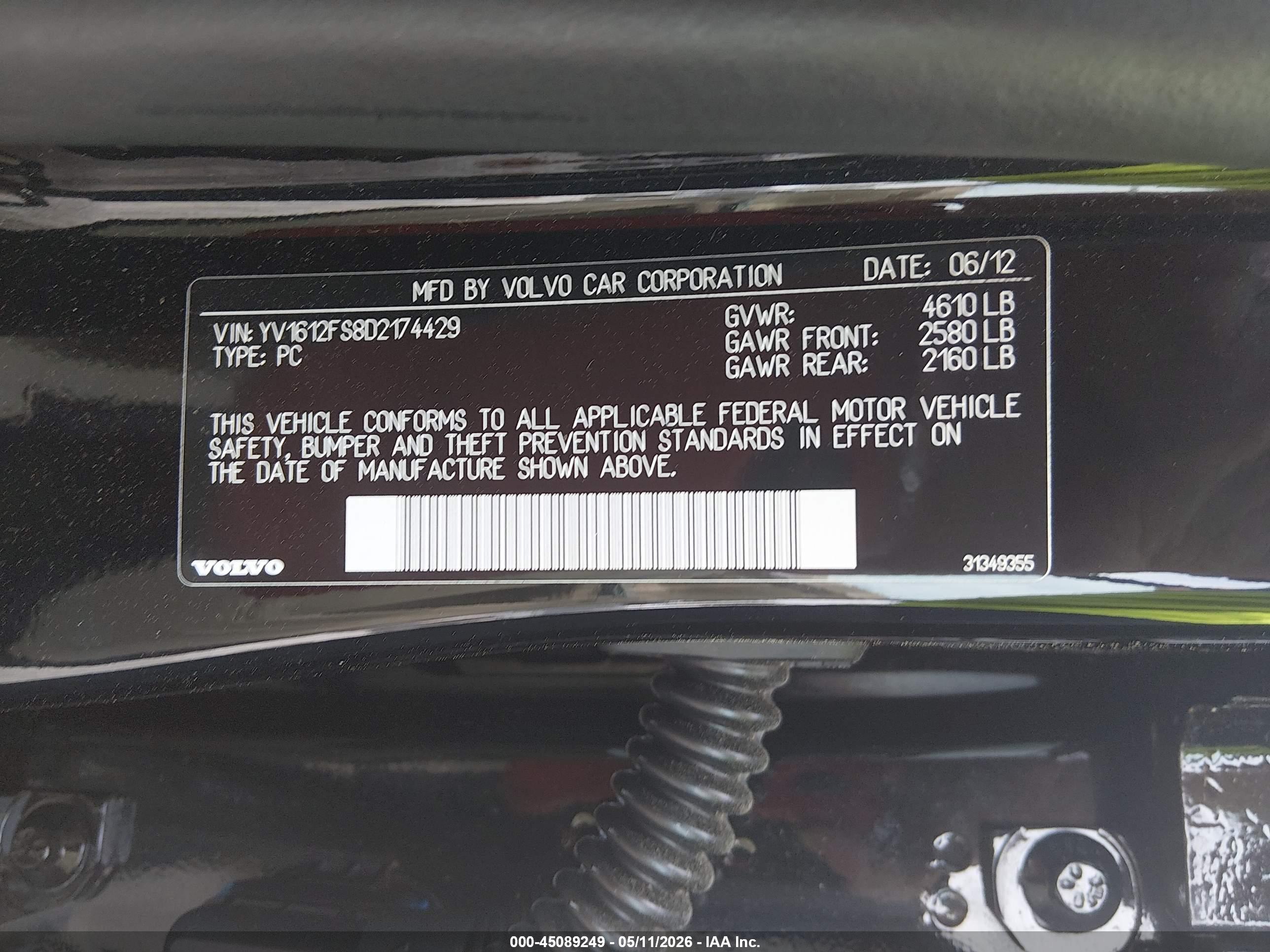VOLVO S60 image 9