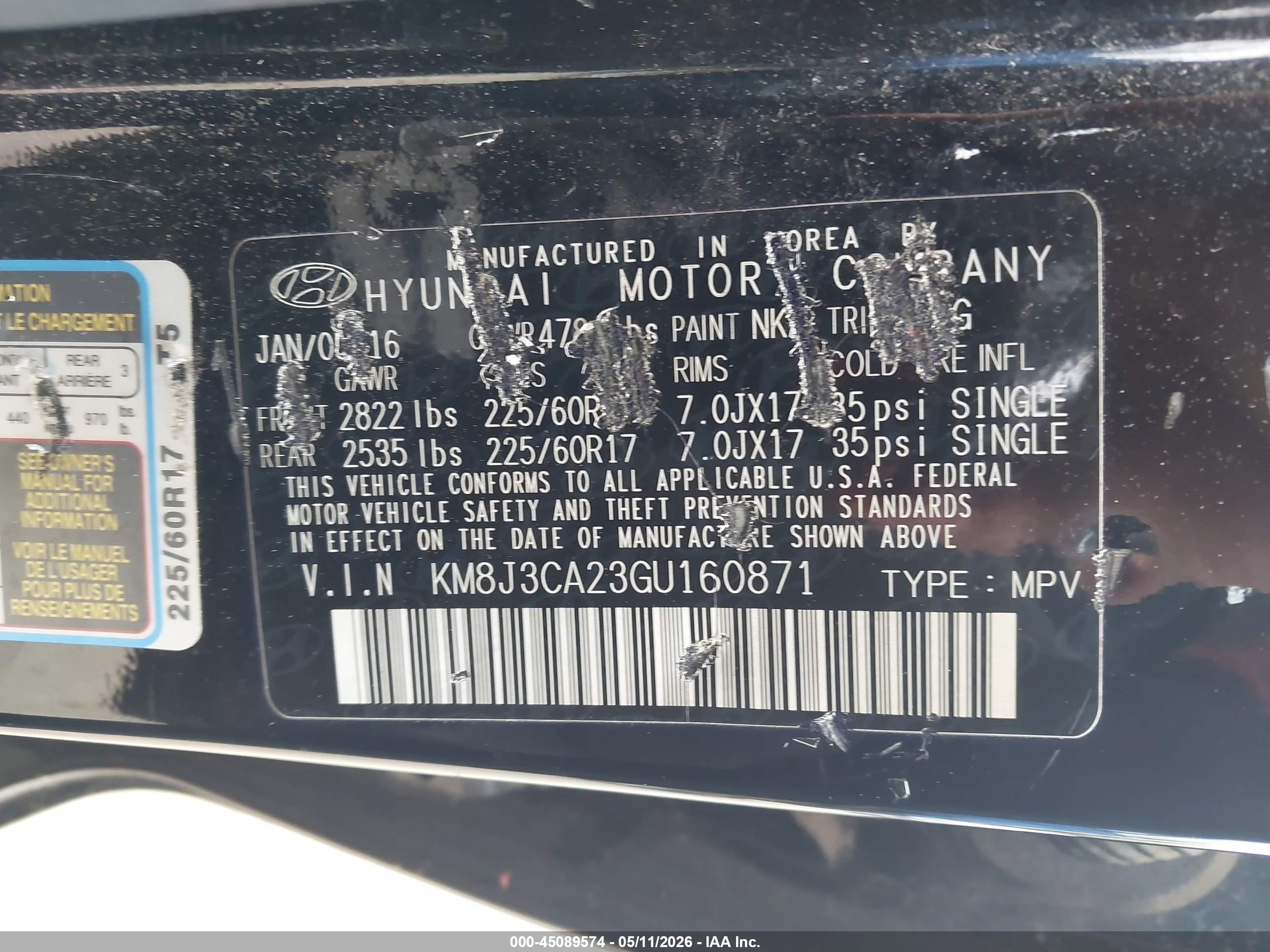 HYUNDAI TUCSON image 9
