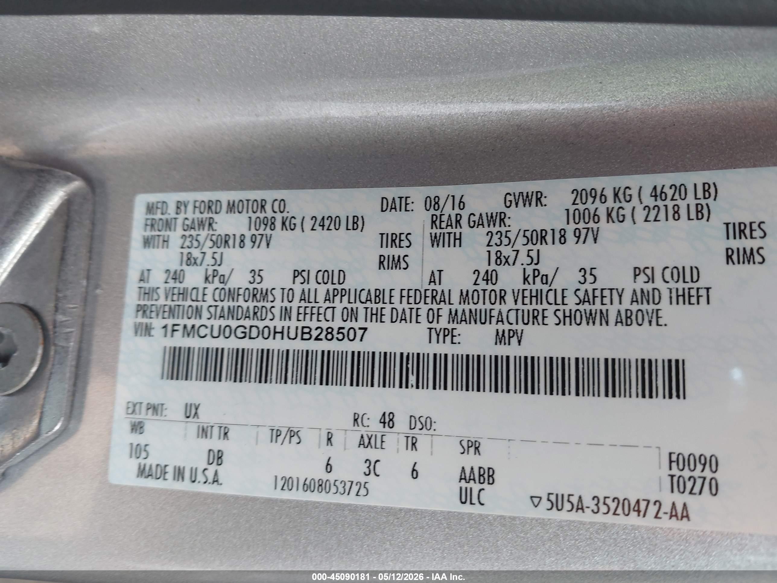 FORD ESCAPE image 9