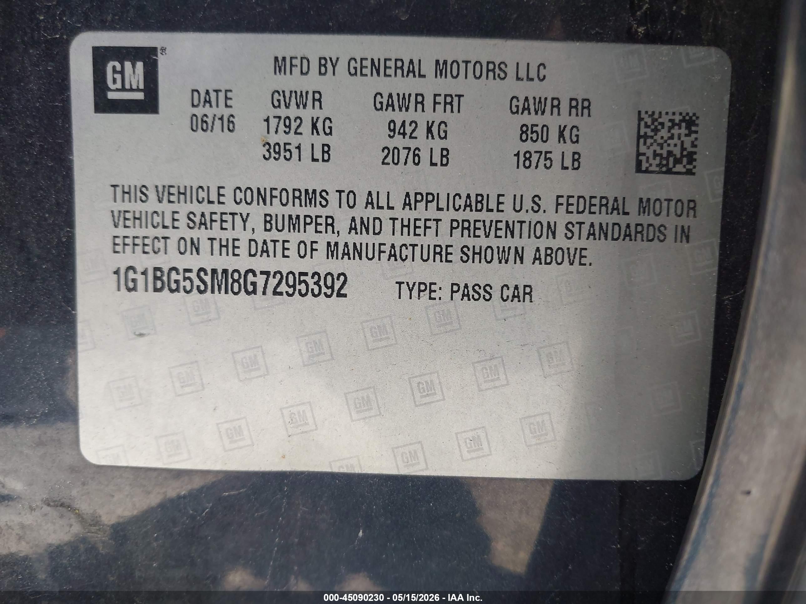 CHEVROLET CRUZE image 9