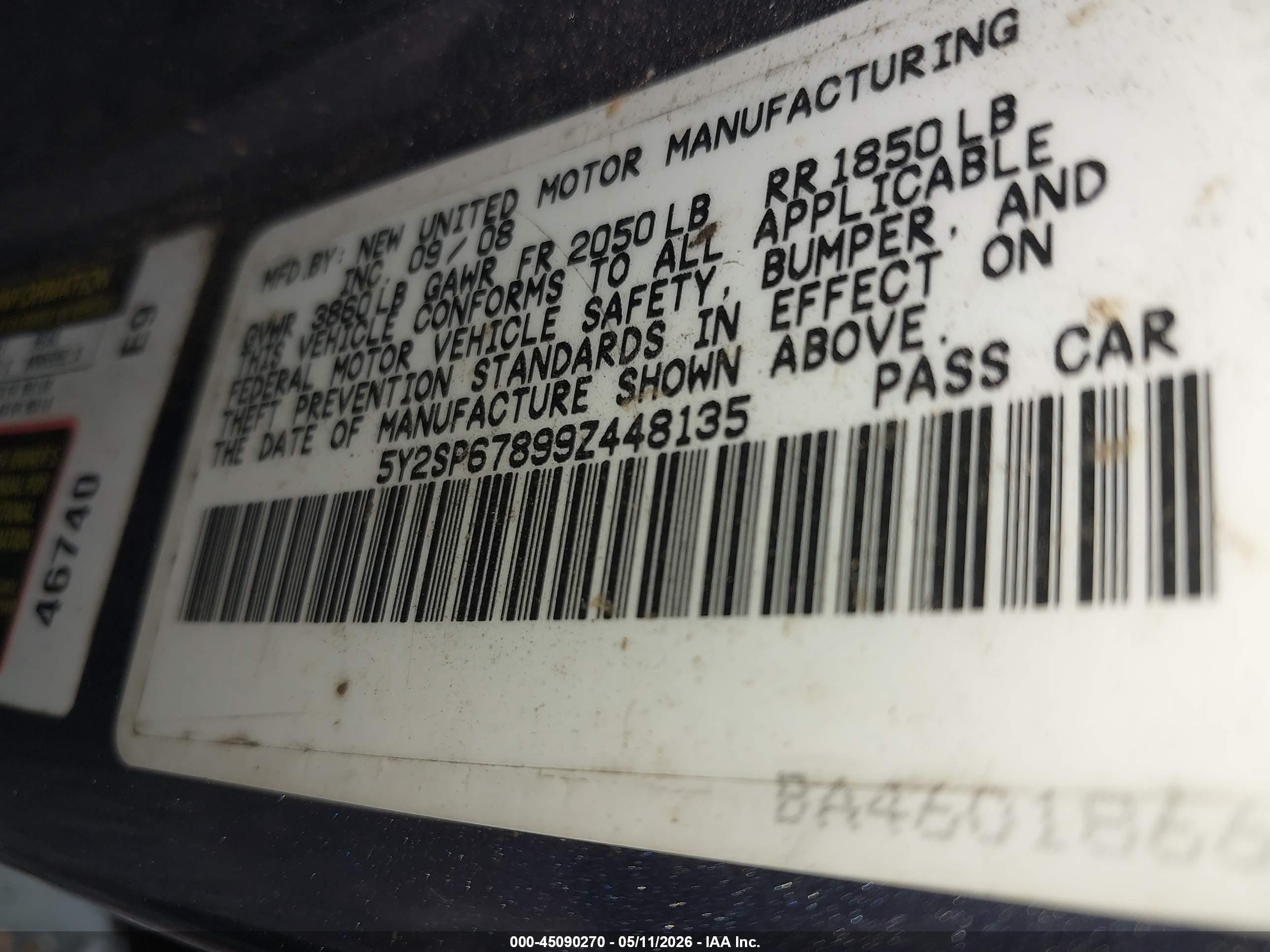 PONTIAC VIBE image 9