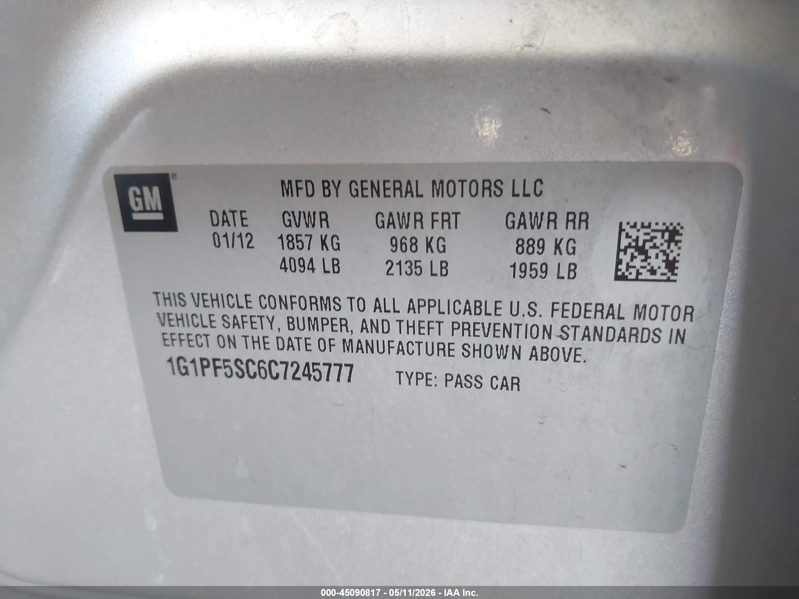 CHEVROLET CRUZE image 9