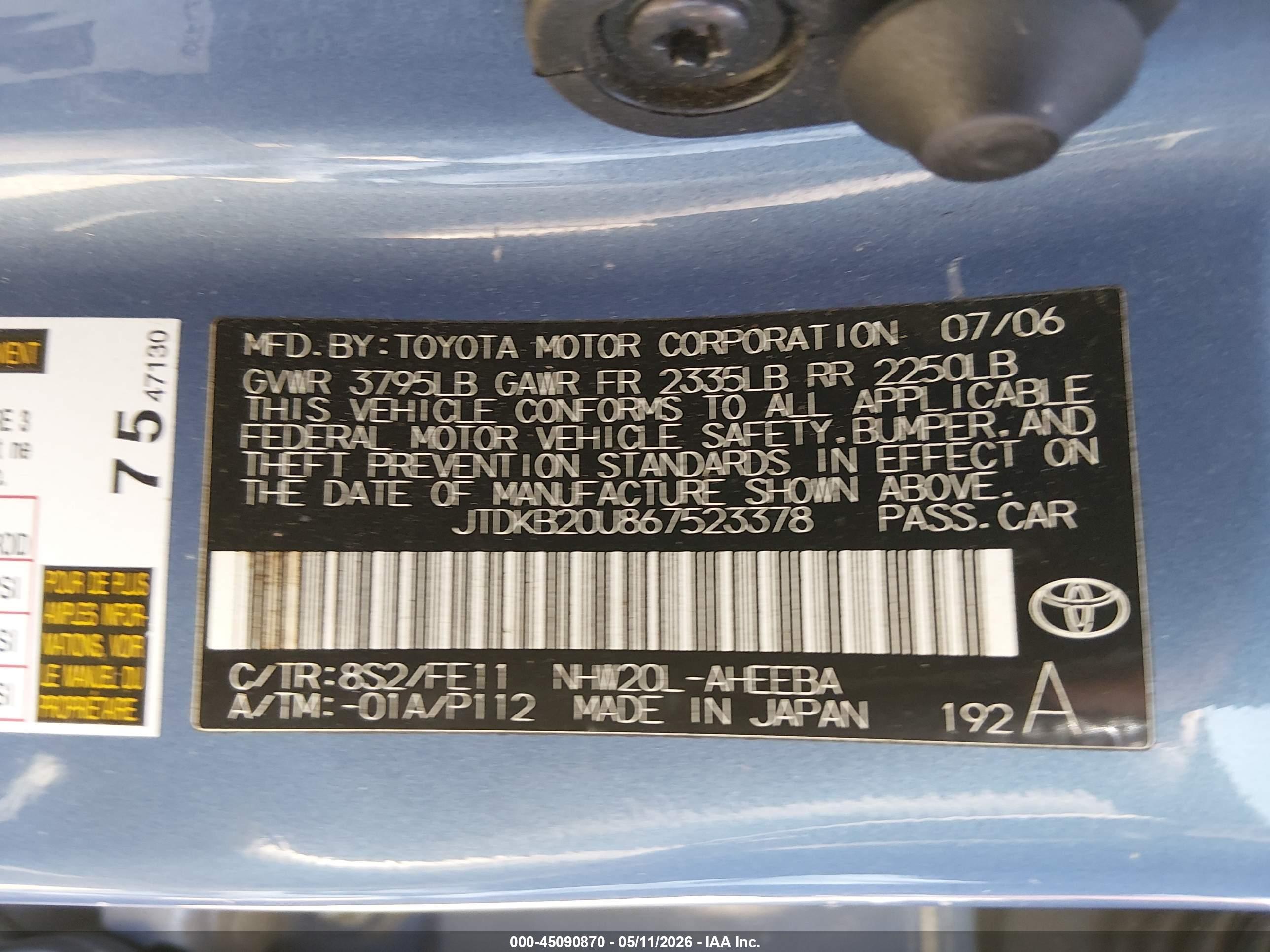 TOYOTA PRIUS image 9