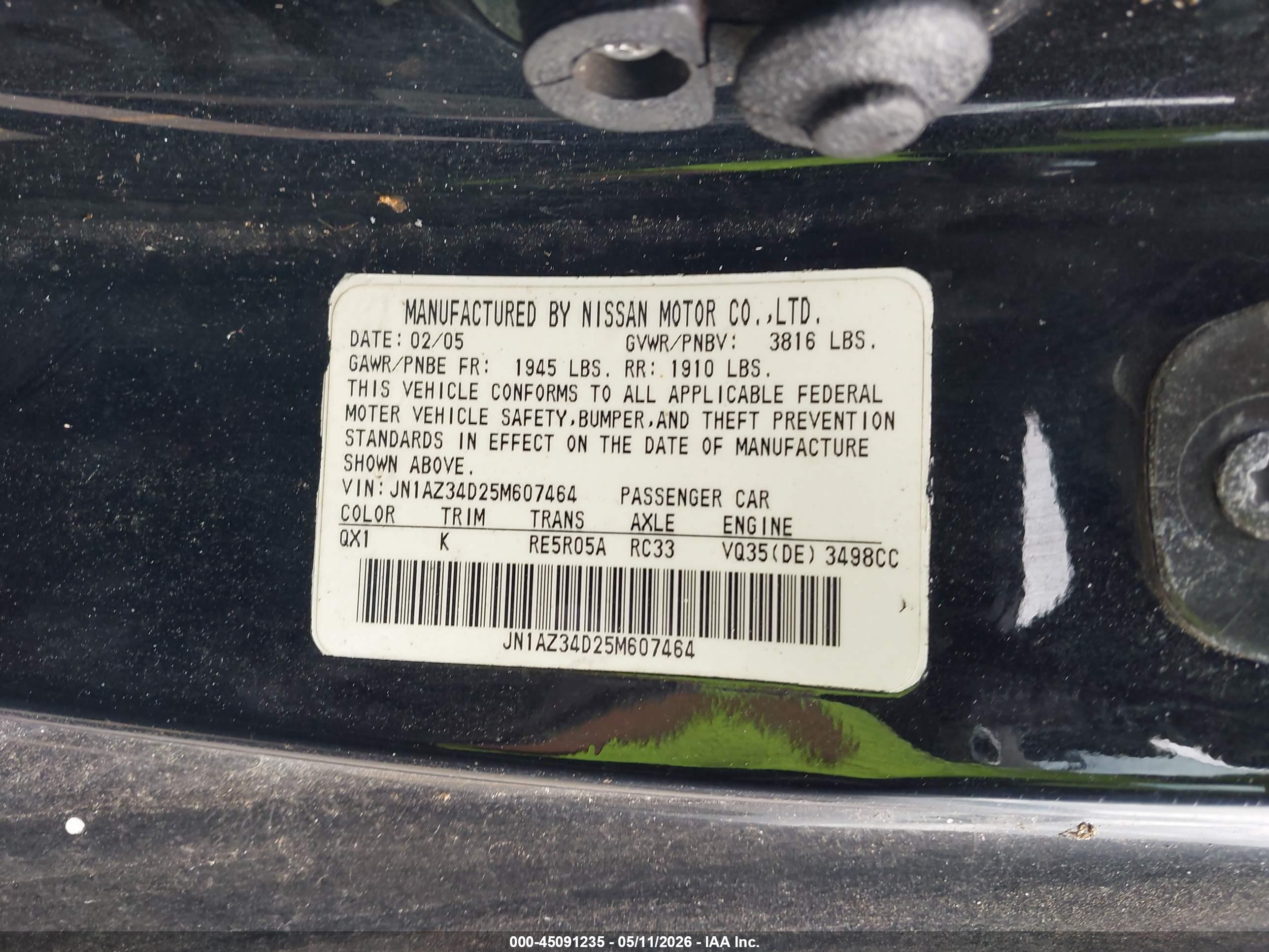 NISSAN 350Z image 9