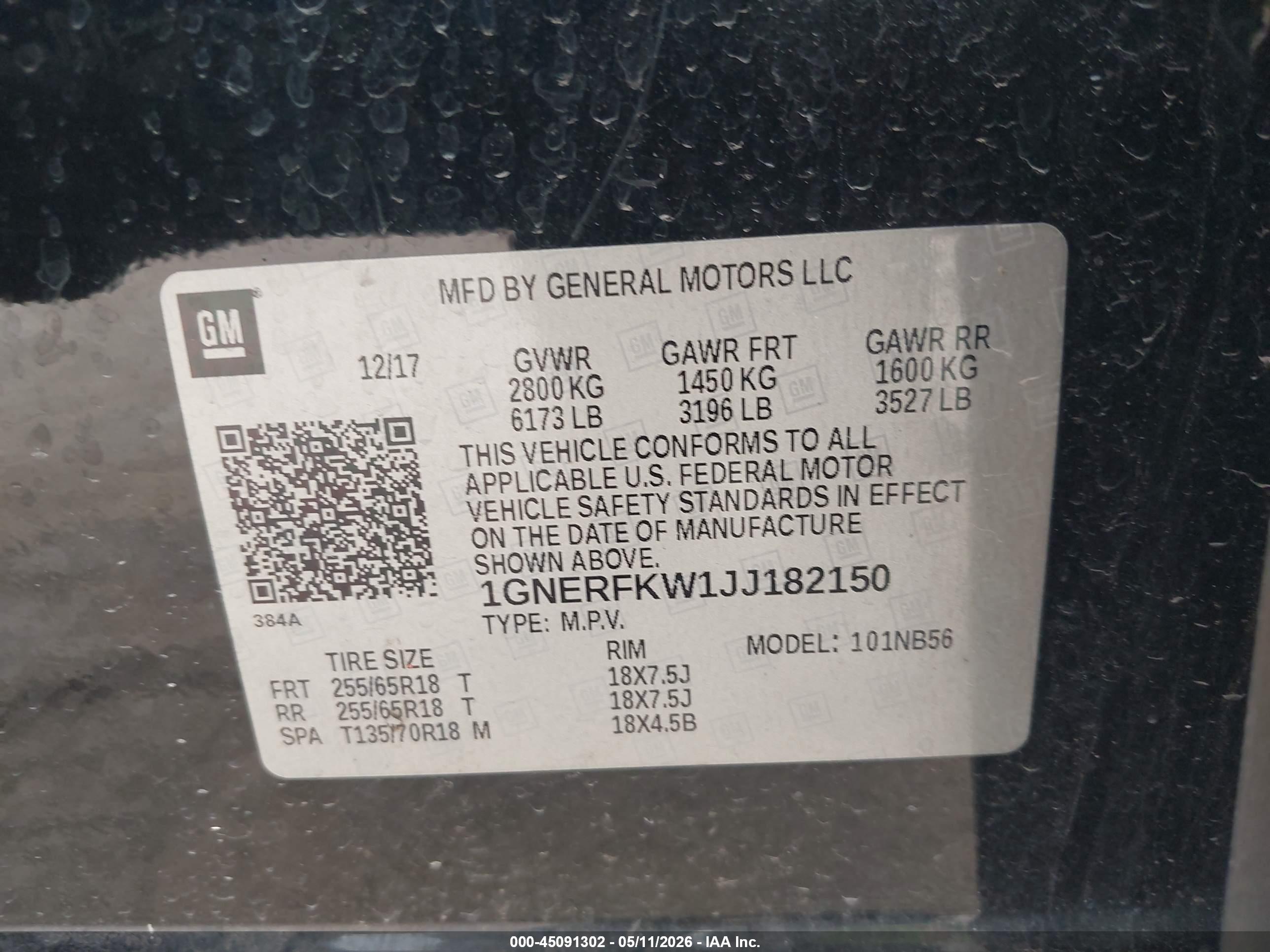 CHEVROLET TRAVERSE image 9