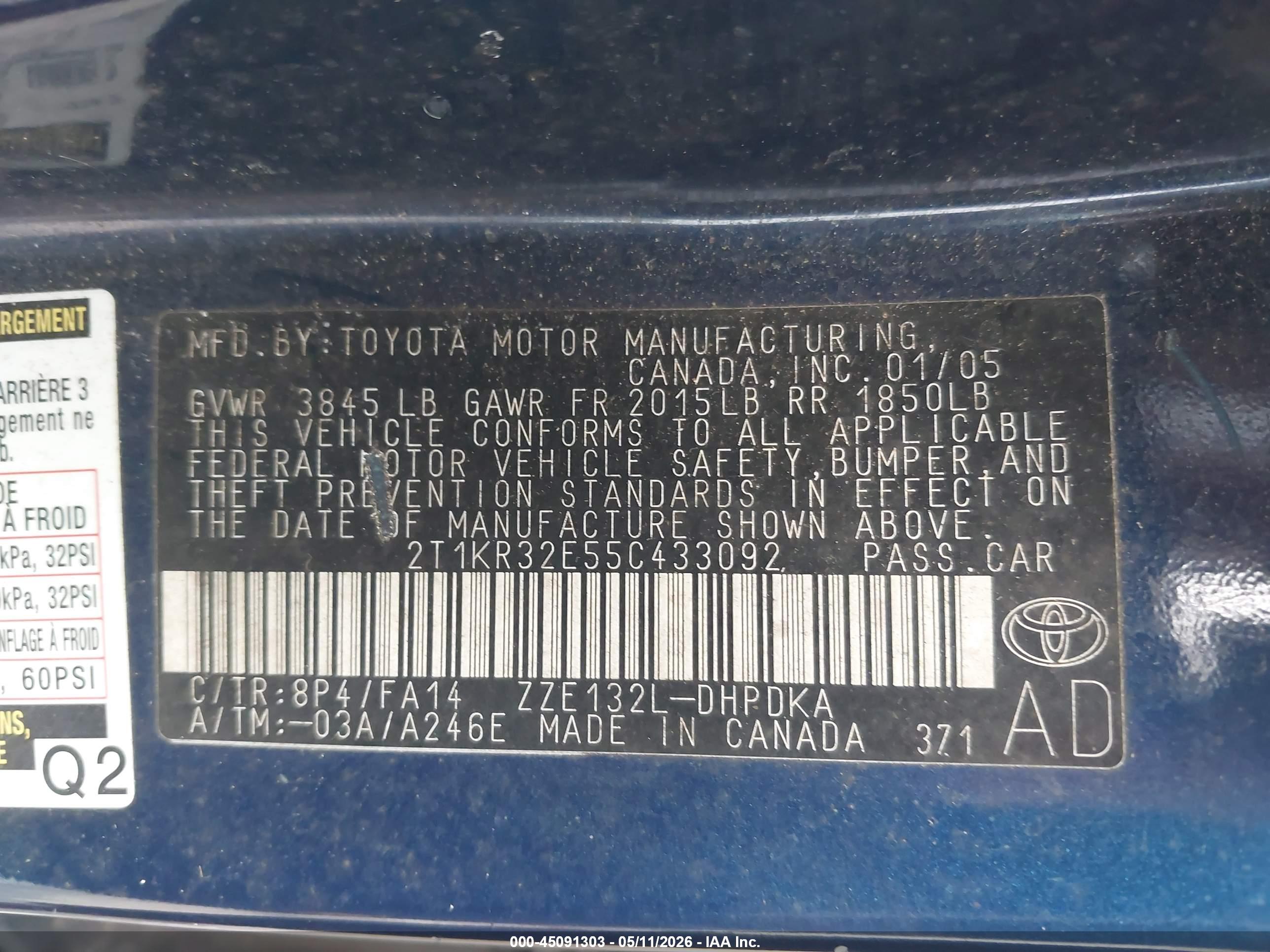TOYOTA MATRIX image 9