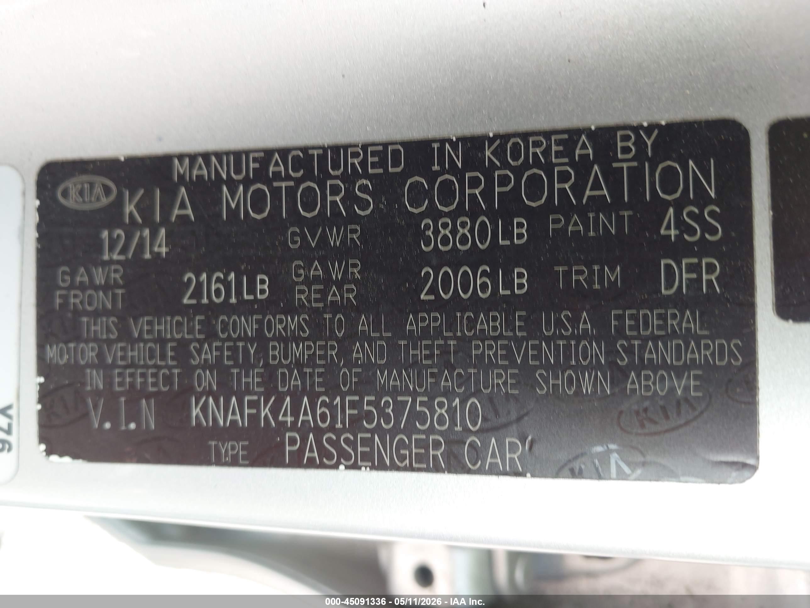 KIA FORTE image 9