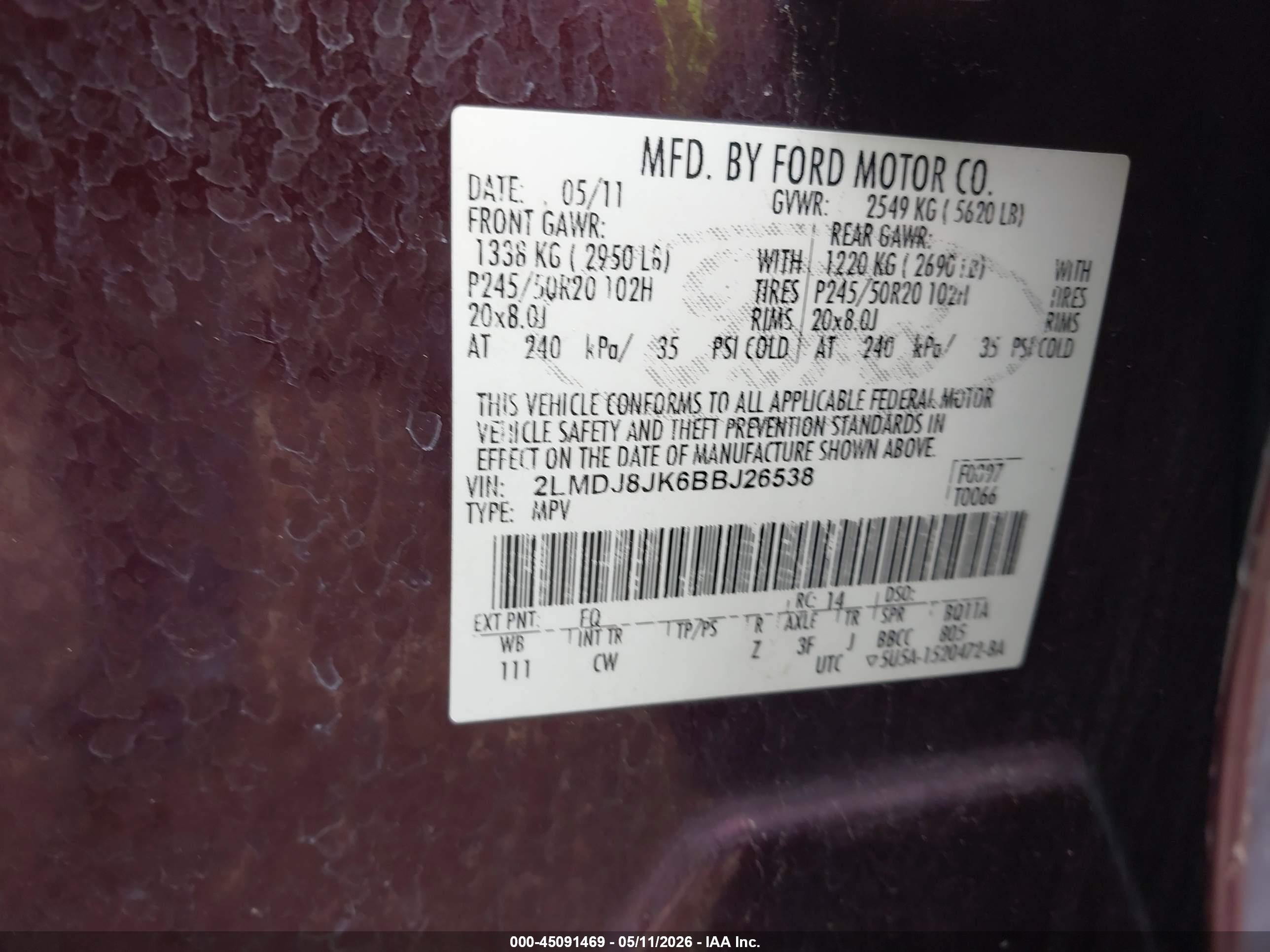 LINCOLN MKX image 9