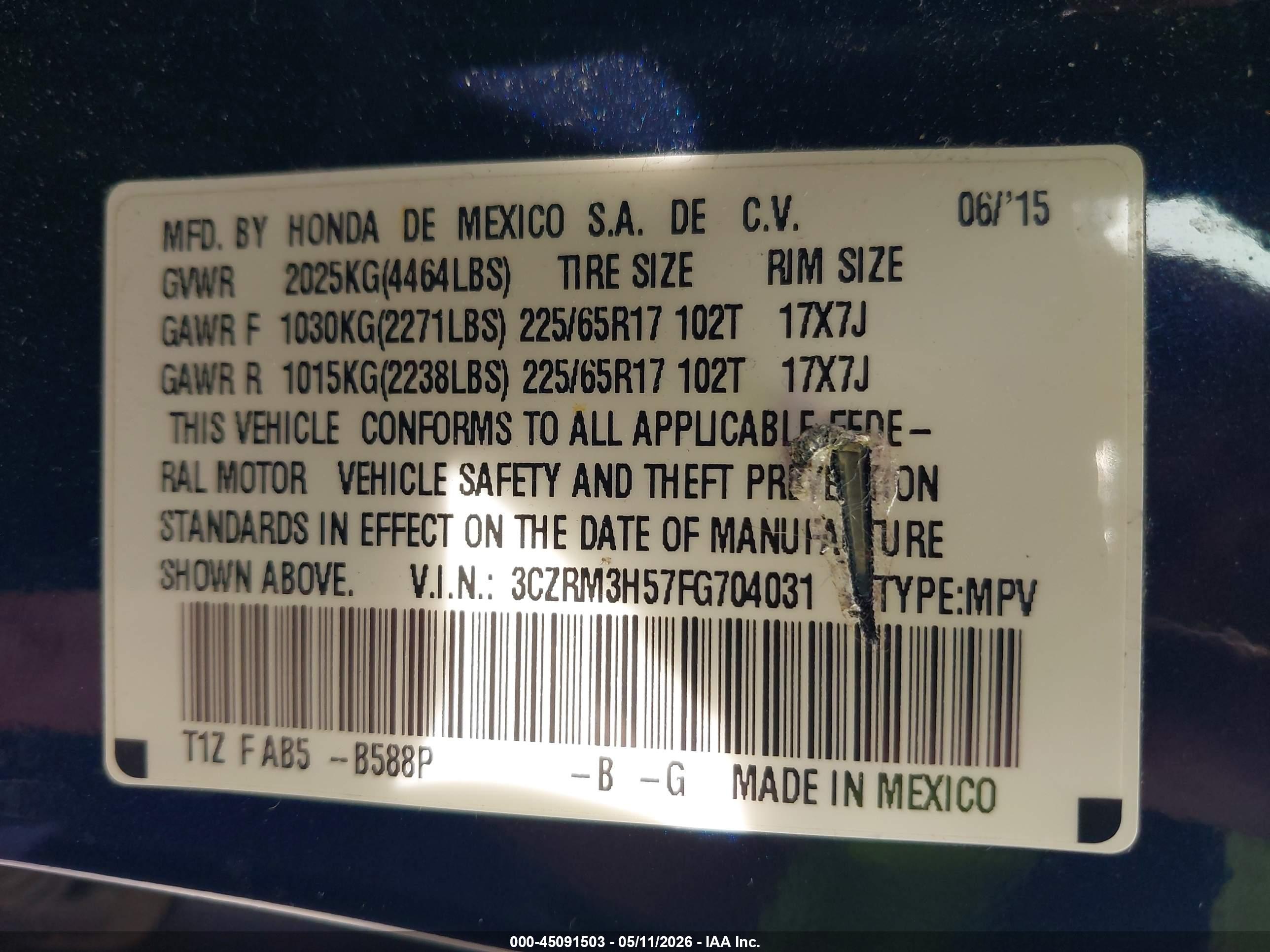 HONDA CR-V image 9