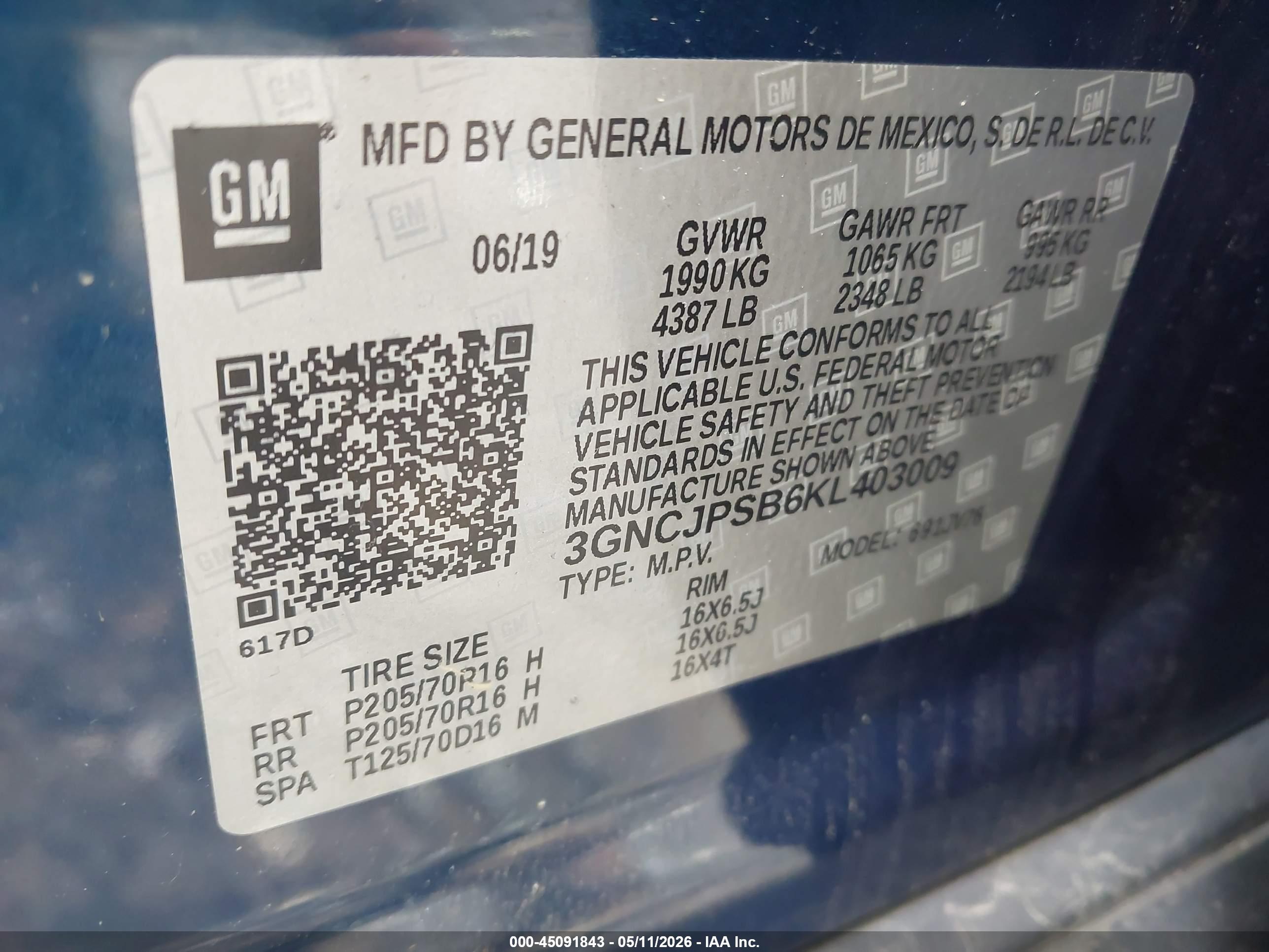 CHEVROLET TRAX image 9