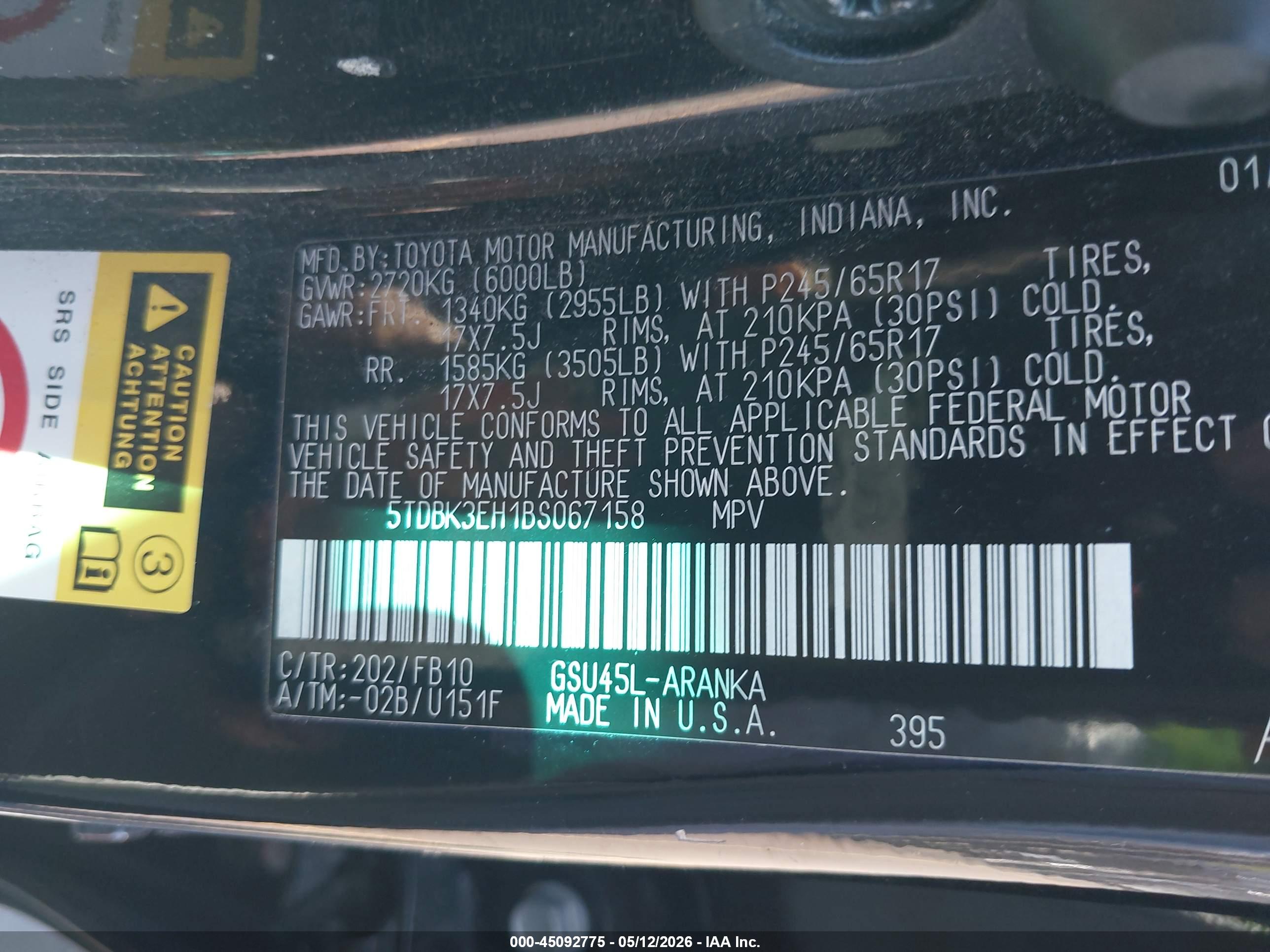 TOYOTA HIGHLANDER image 9