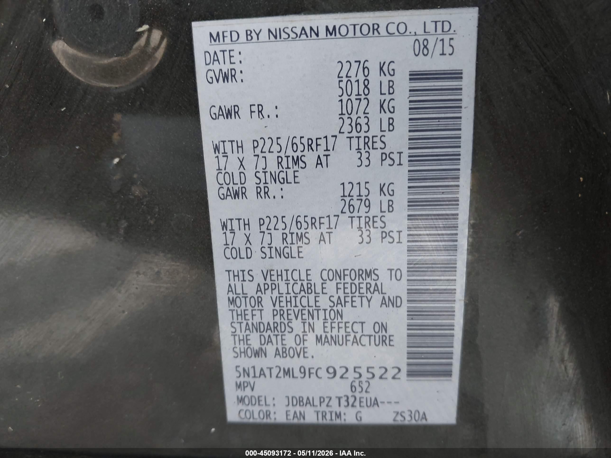 NISSAN ROGUE image 9