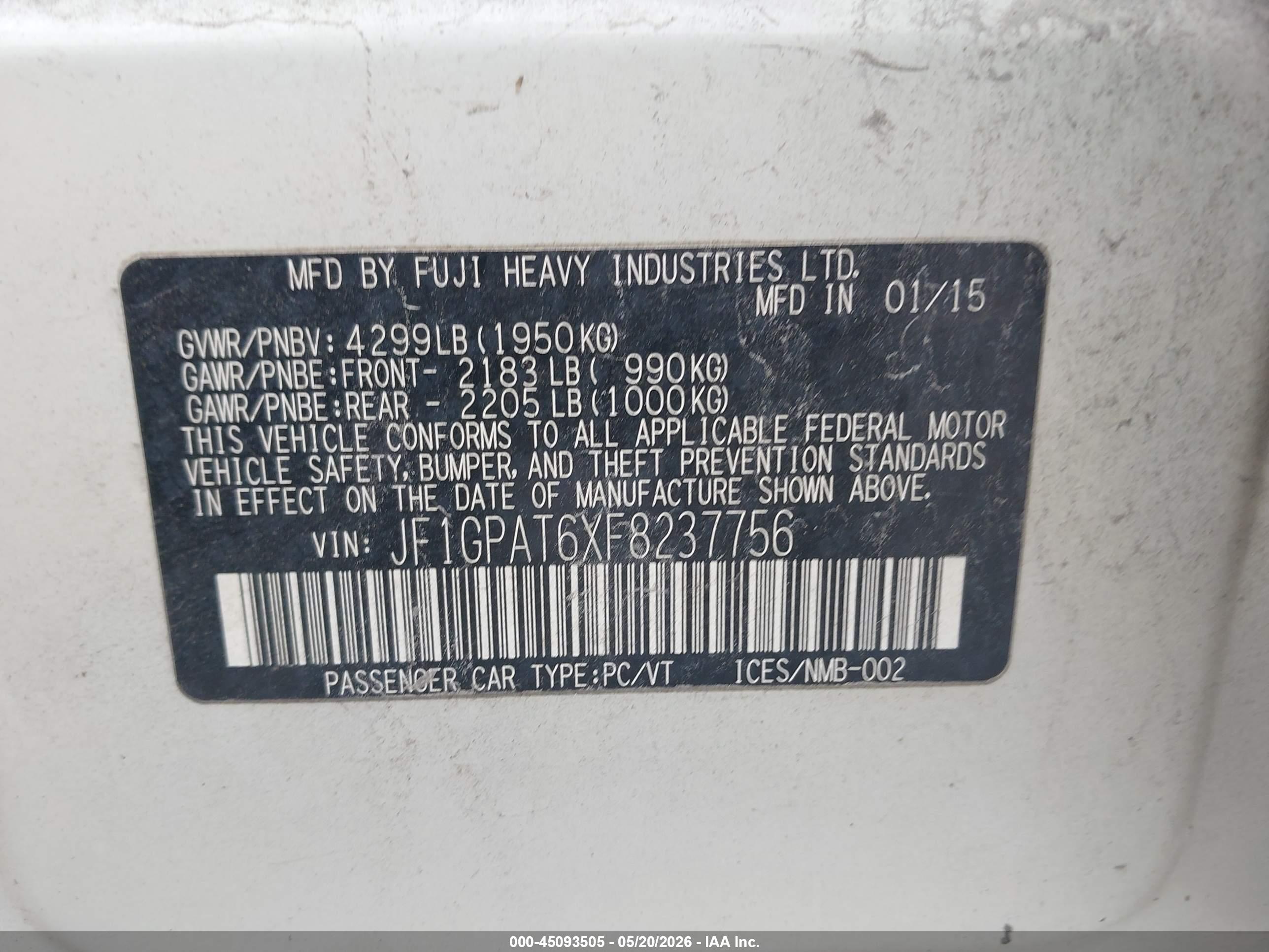 SUBARU IMPREZA image 9
