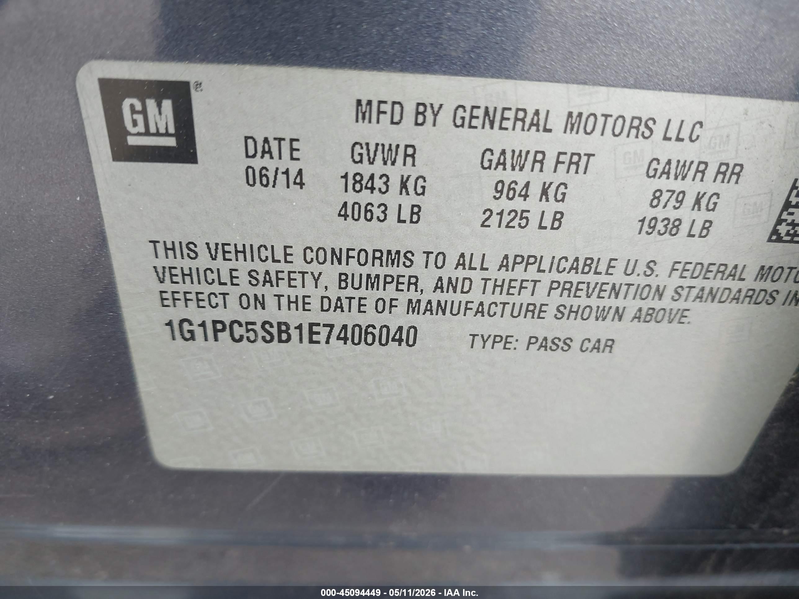 CHEVROLET CRUZE image 9