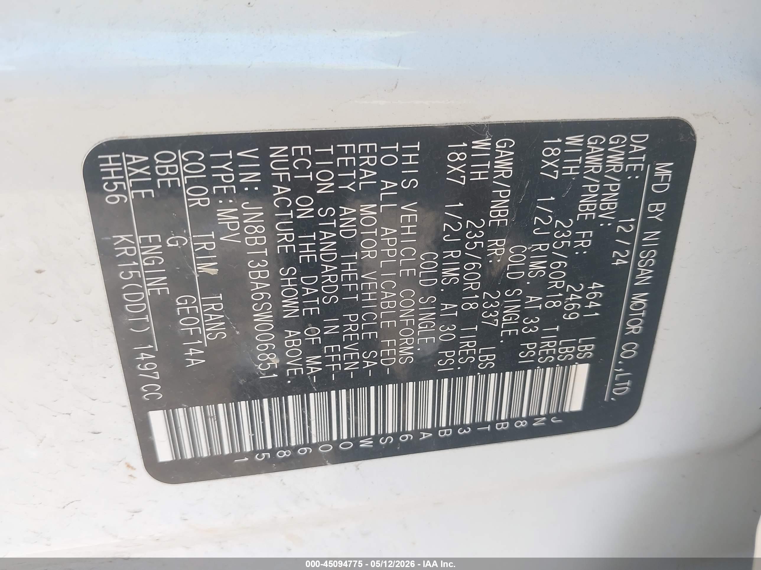 NISSAN ROGUE image 9