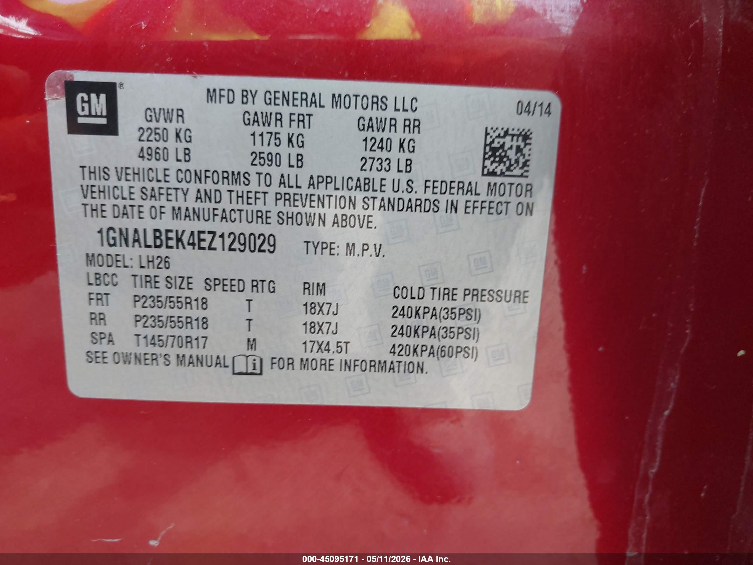CHEVROLET EQUINOX image 9