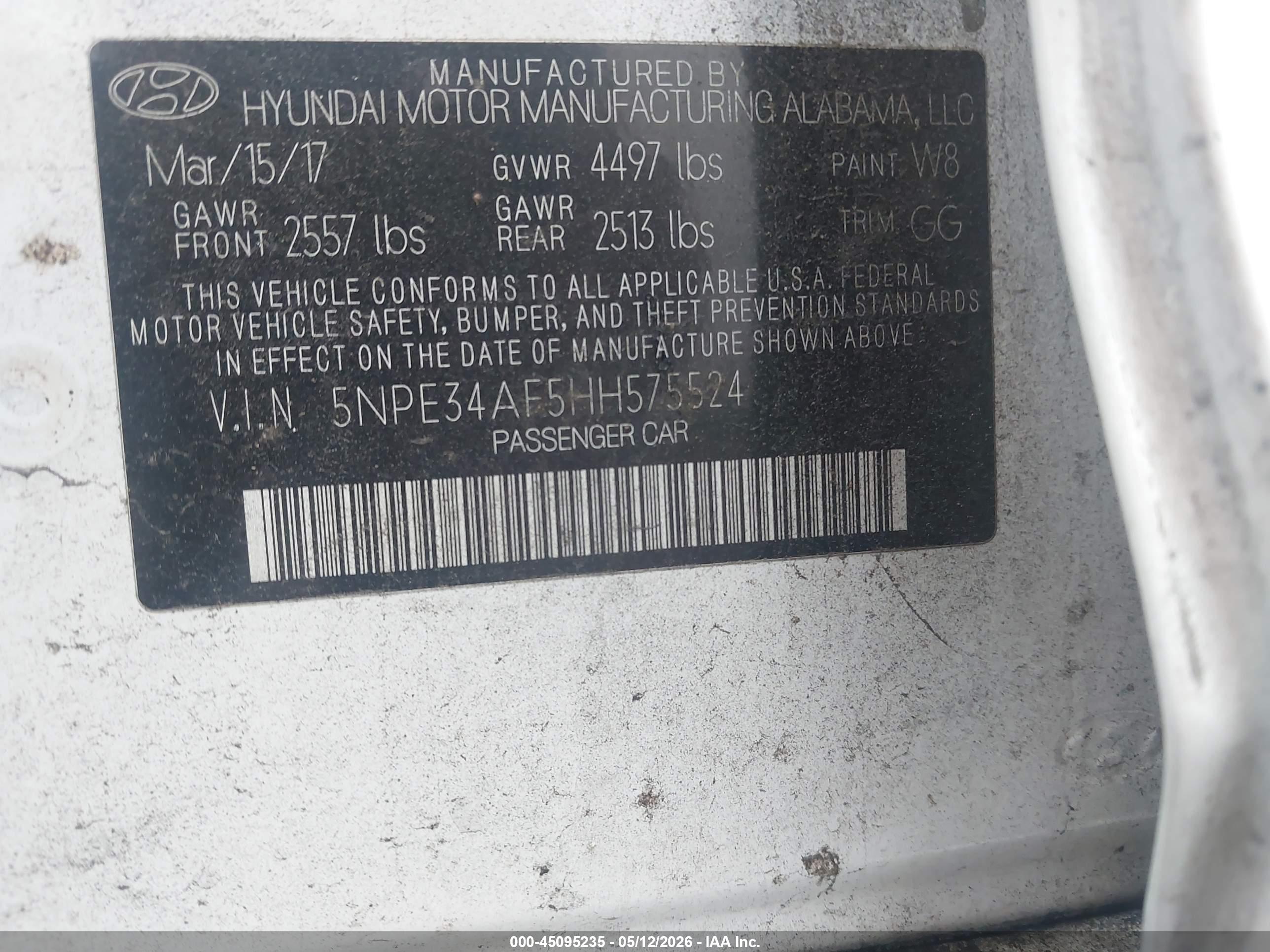 HYUNDAI SONATA image 9