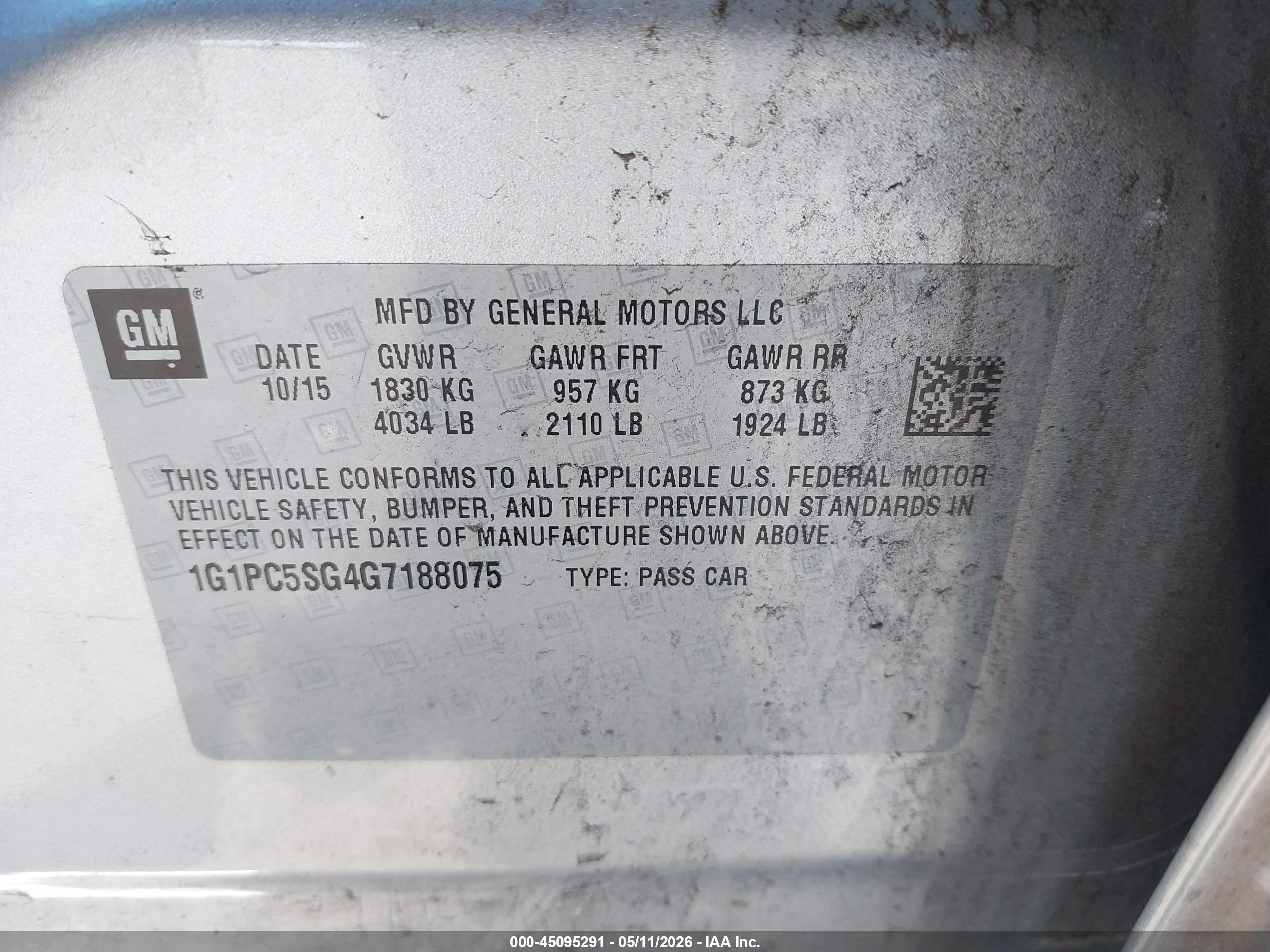 CHEVROLET CRUZE image 9
