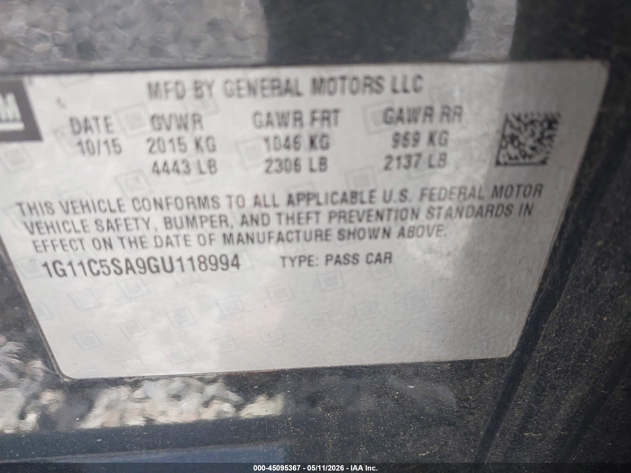 CHEVROLET MALIBU image 9