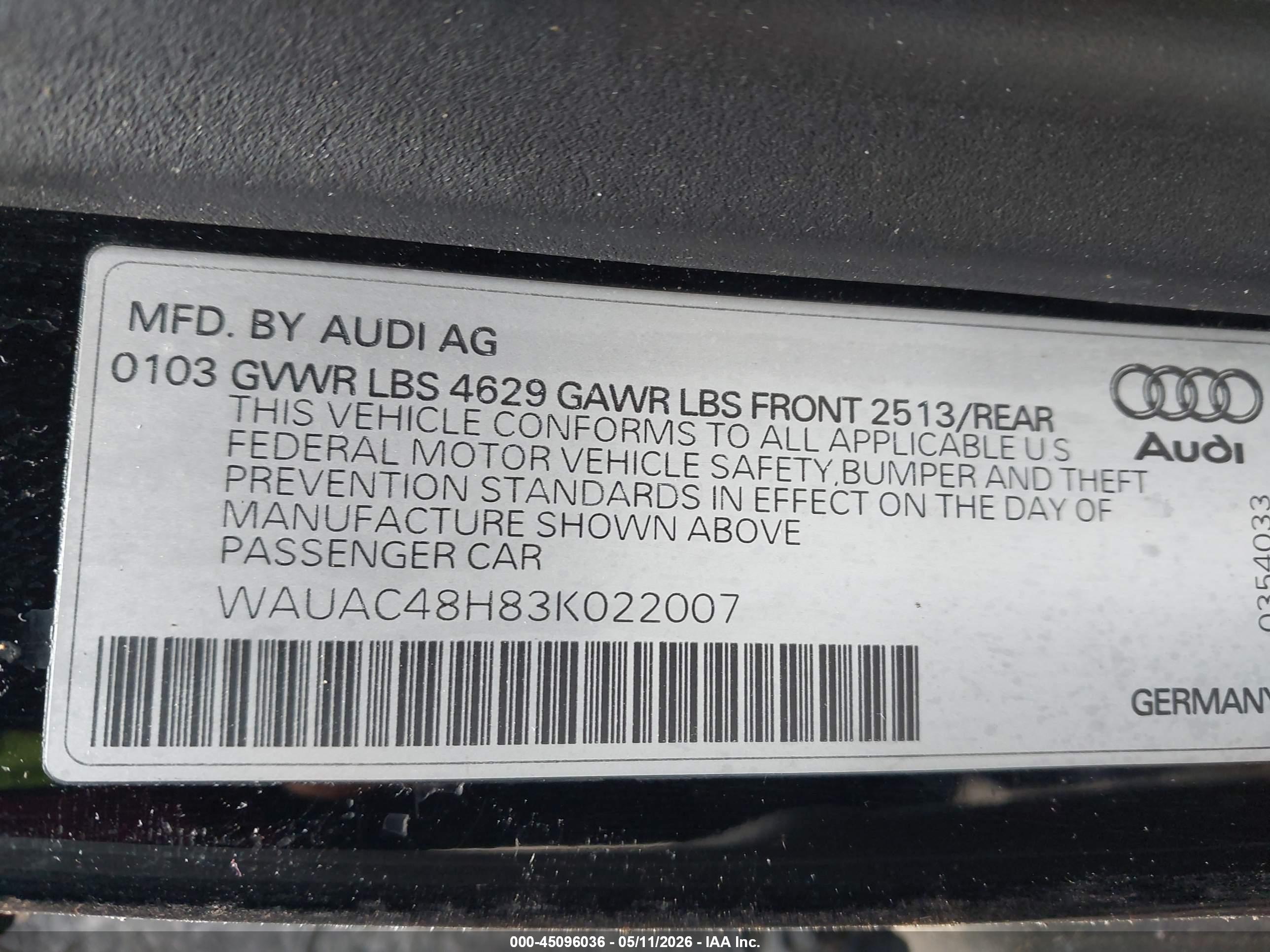 AUDI A4 image 9