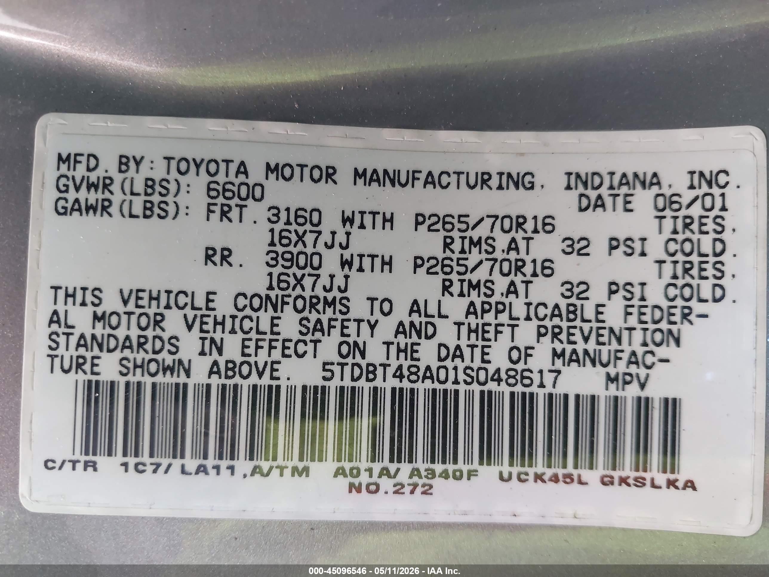 TOYOTA SEQUOIA image 9