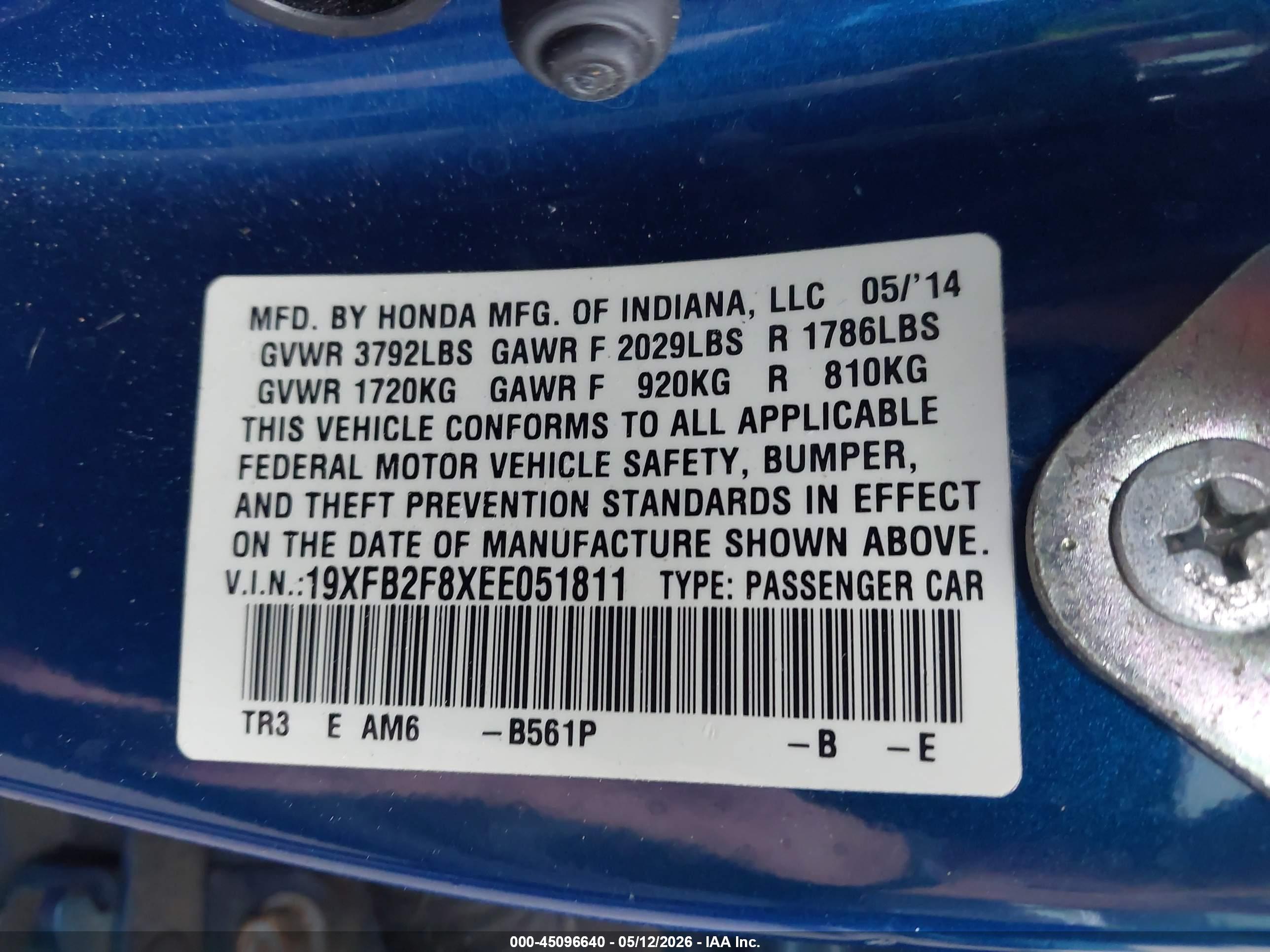 HONDA CIVIC image 9