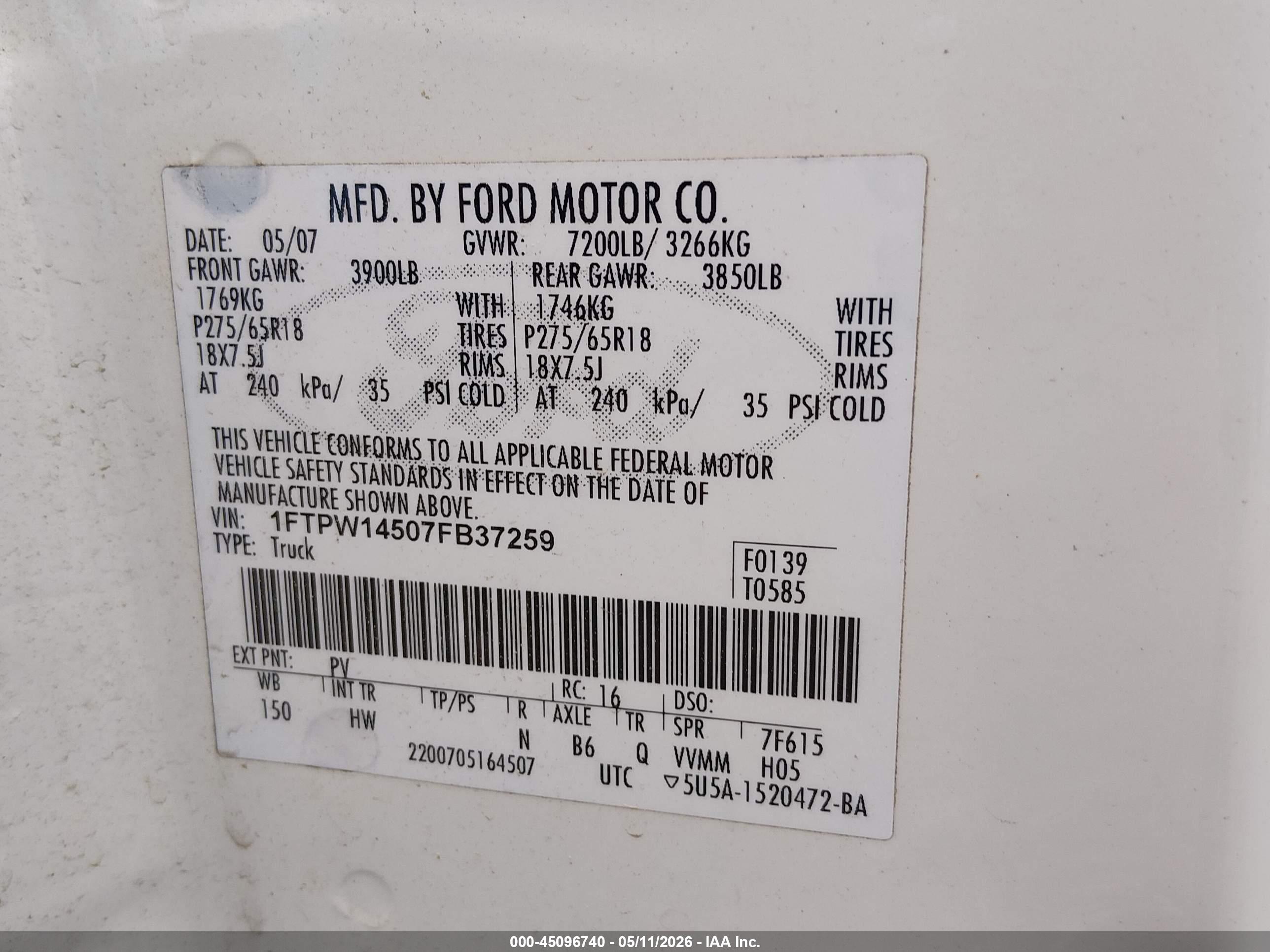 FORD F-150 image 9