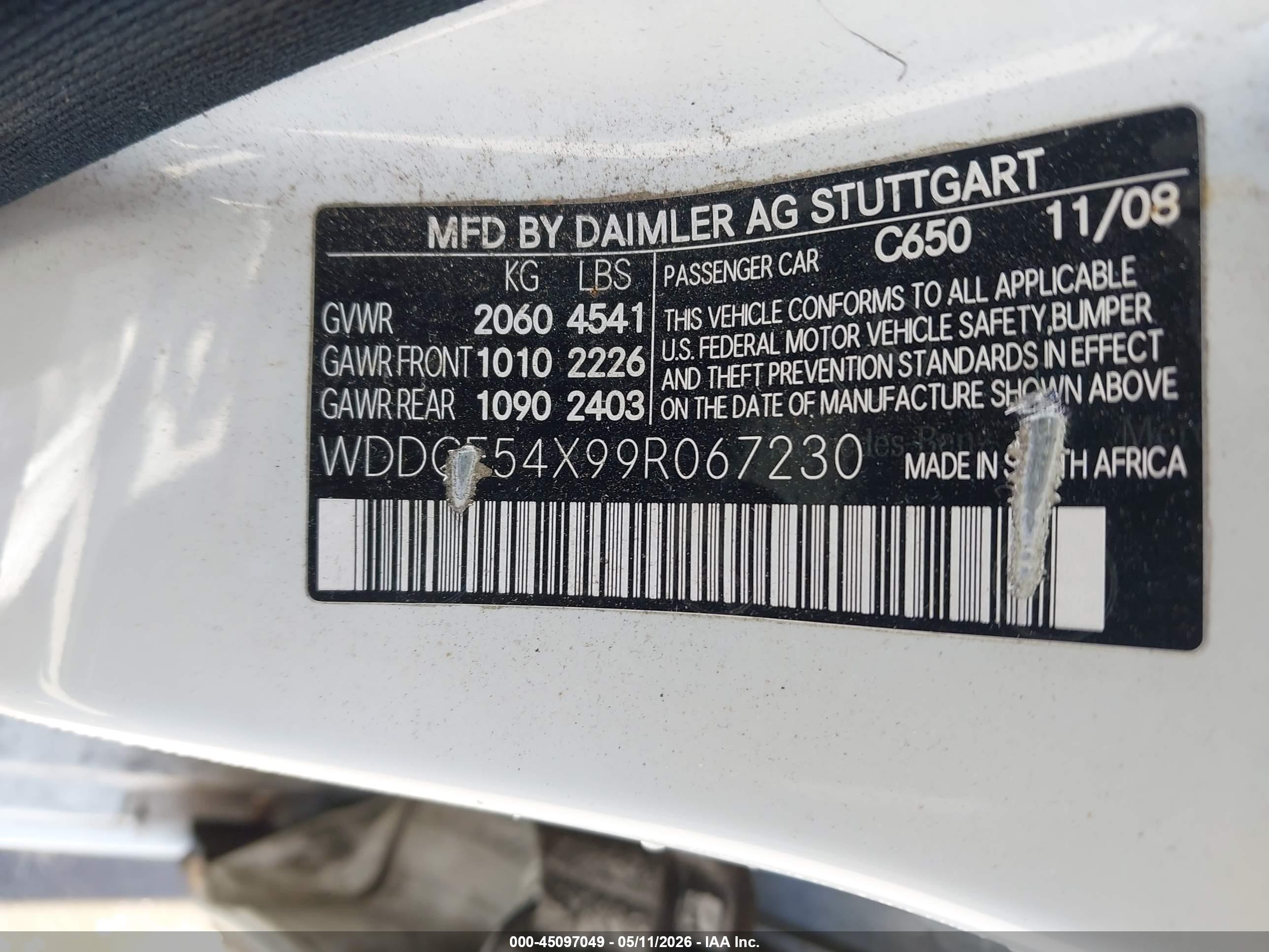 MERCEDES-BENZ C image 9