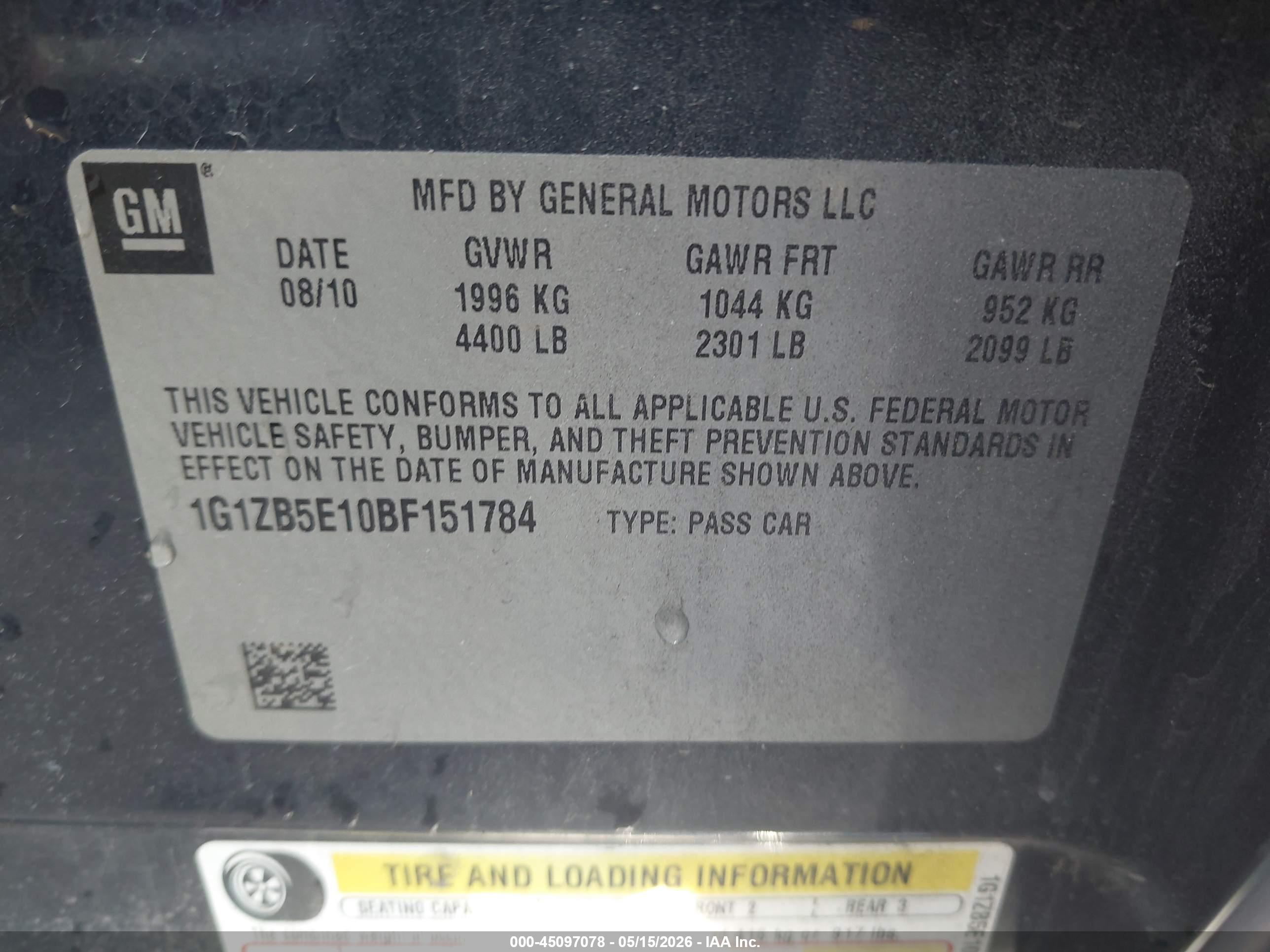 CHEVROLET MALIBU image 9