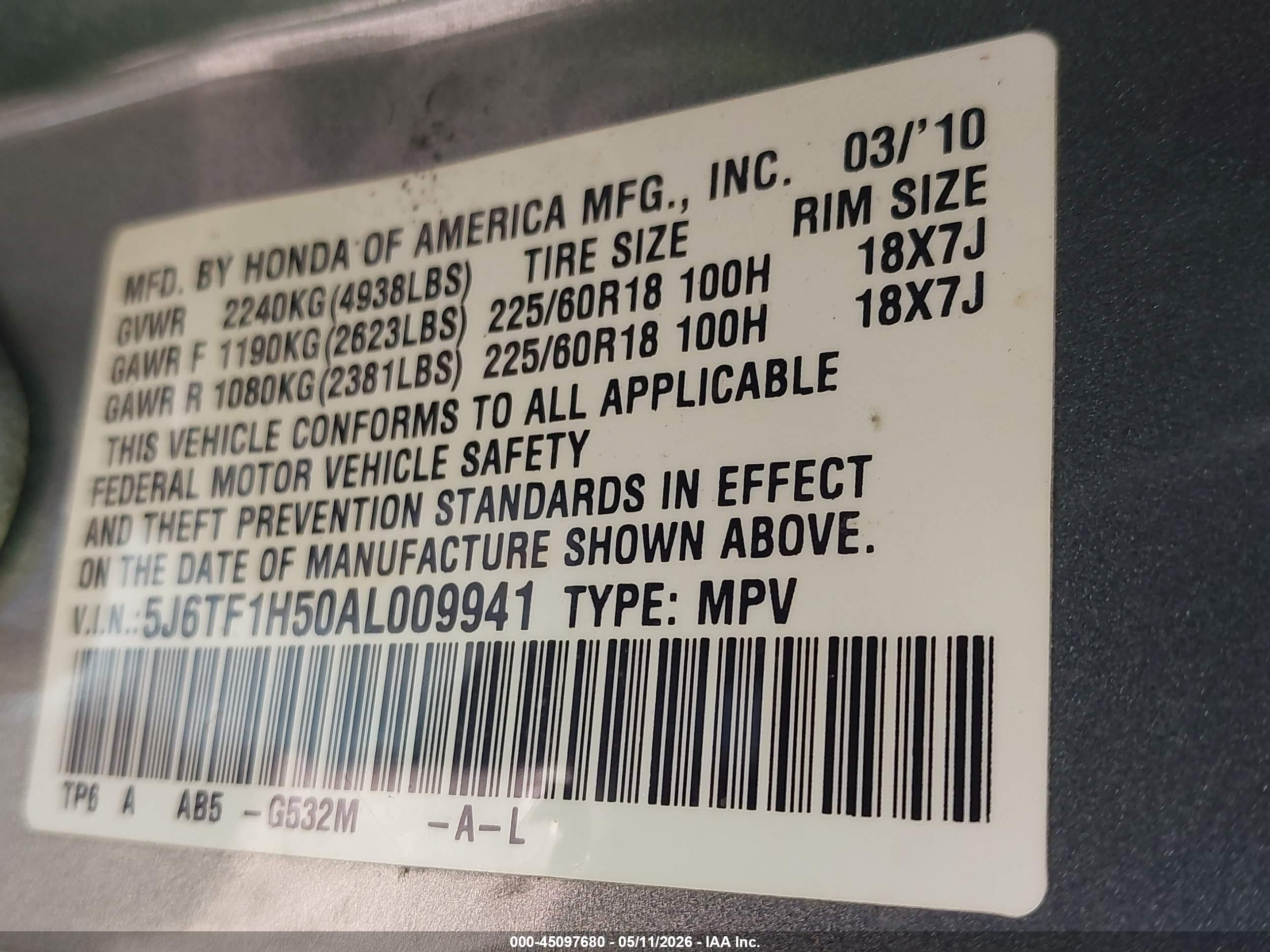 HONDA ACCORD image 9