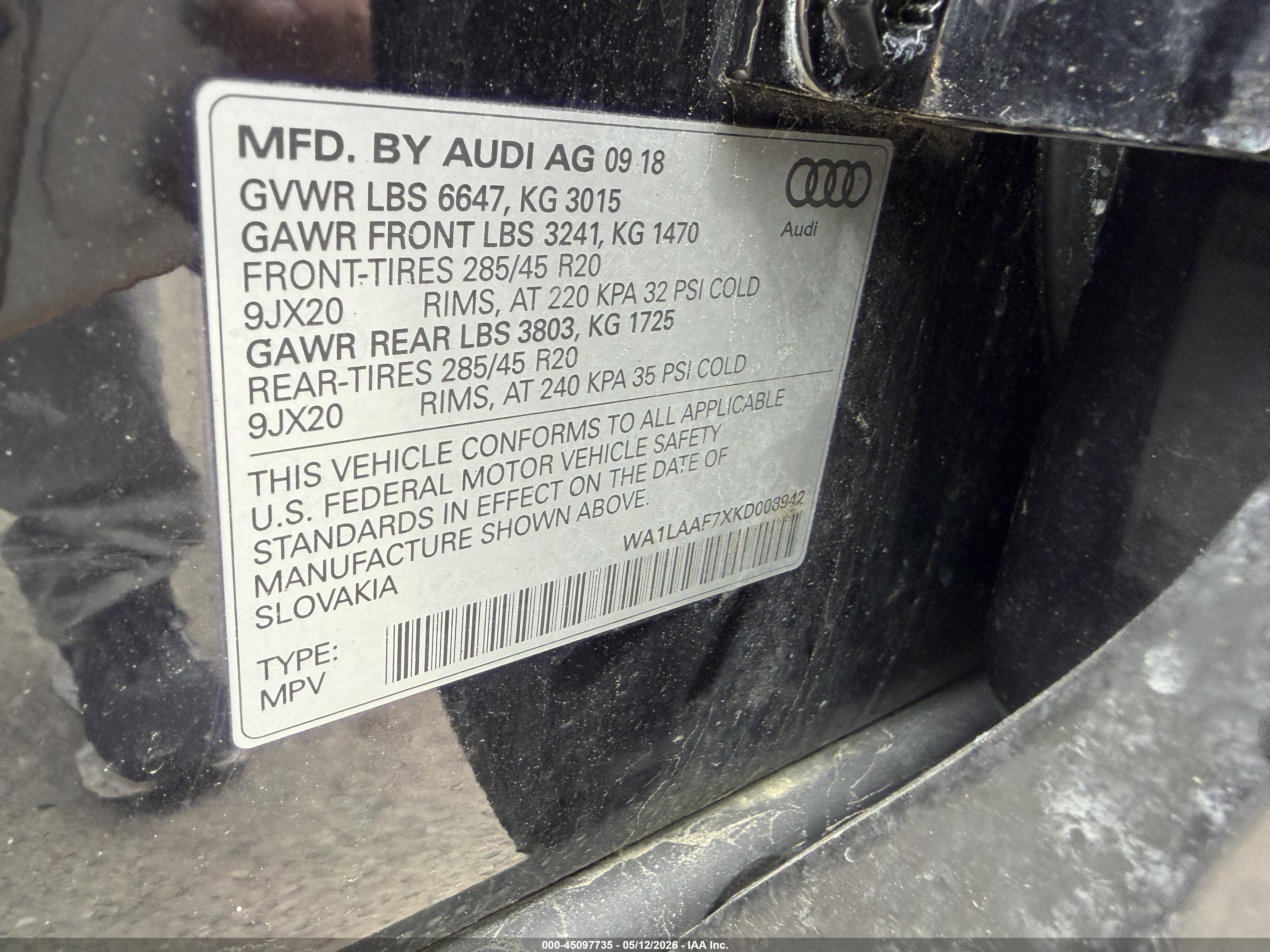 AUDI Q7 image 9