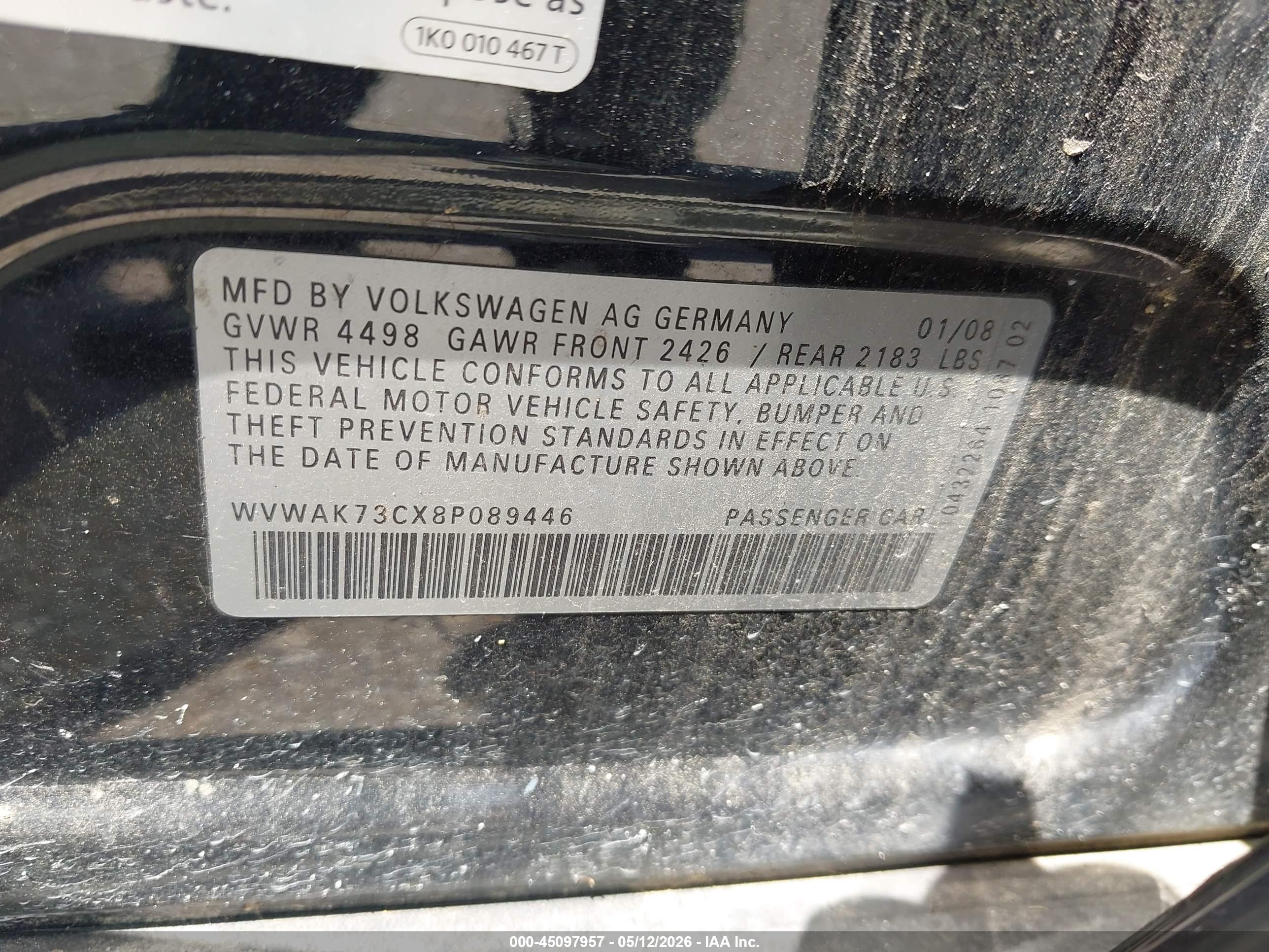 VOLKSWAGEN PASSAT image 9