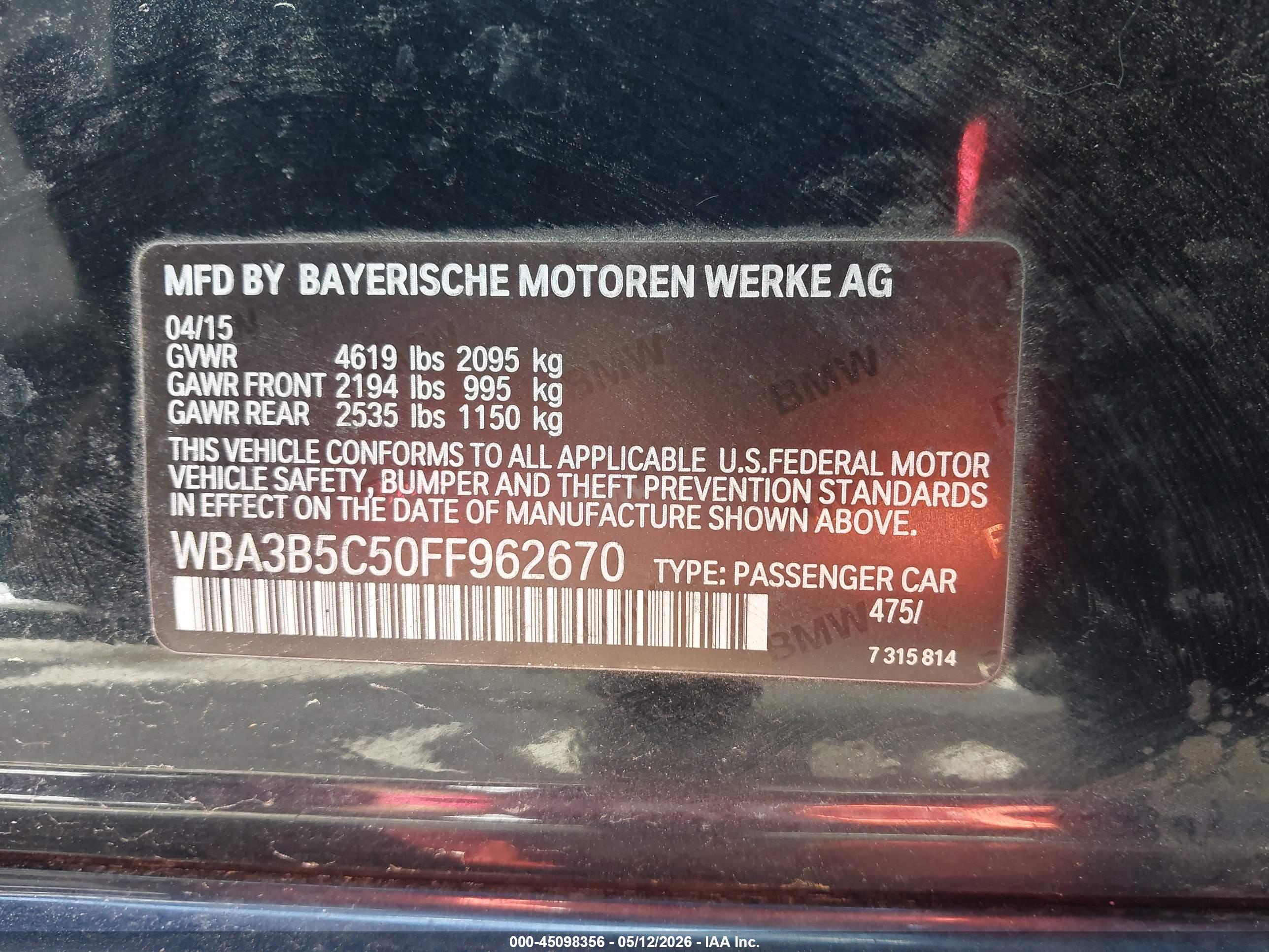 BMW 328I image 9