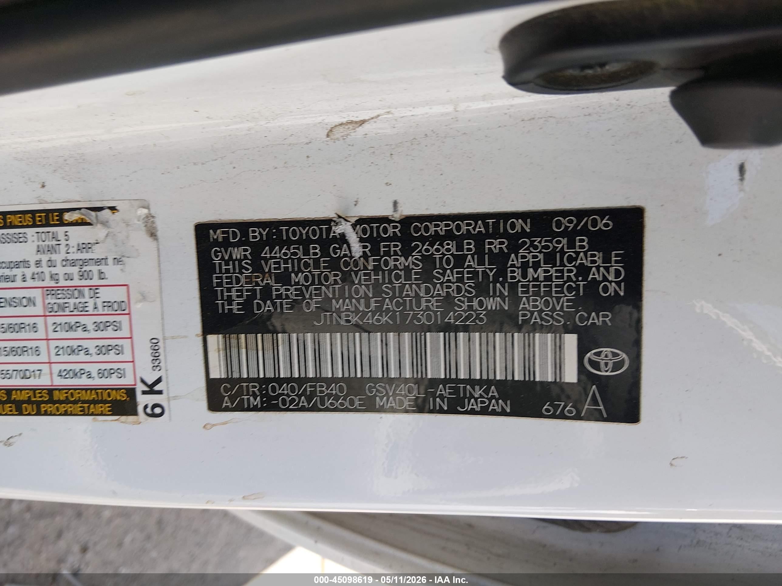 TOYOTA CAMRY image 9