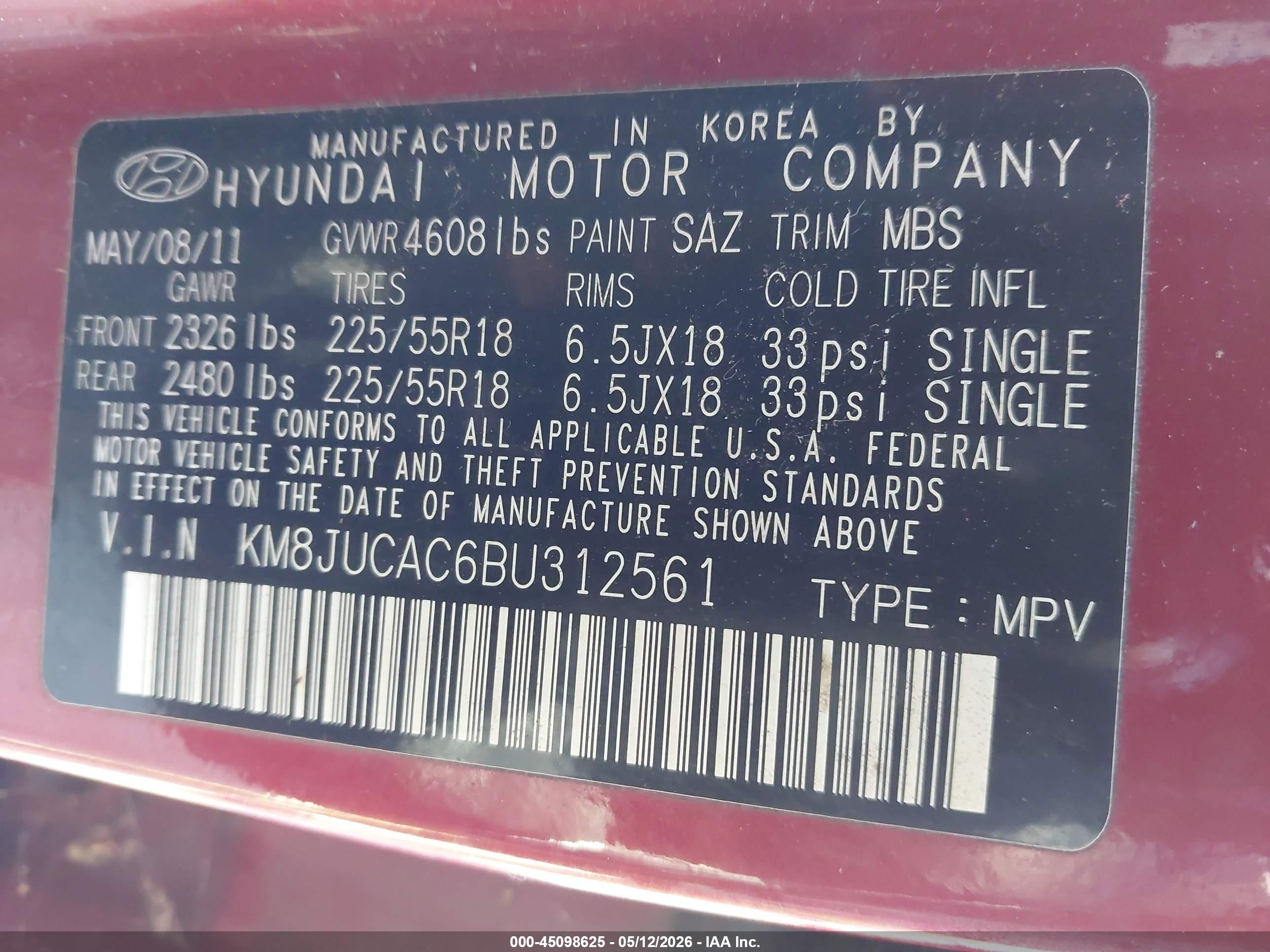 HYUNDAI TUCSON image 9