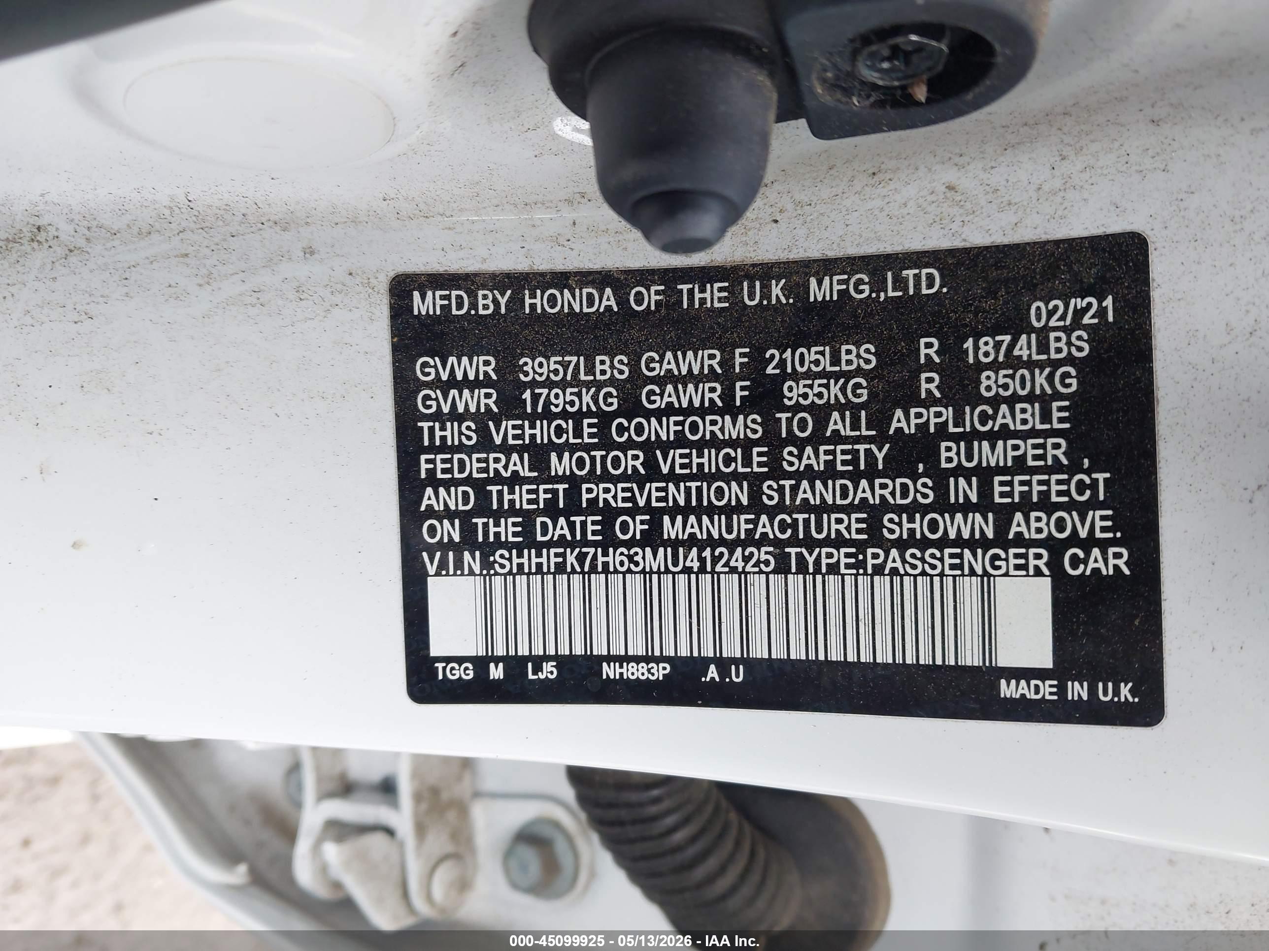 HONDA CIVIC image 9