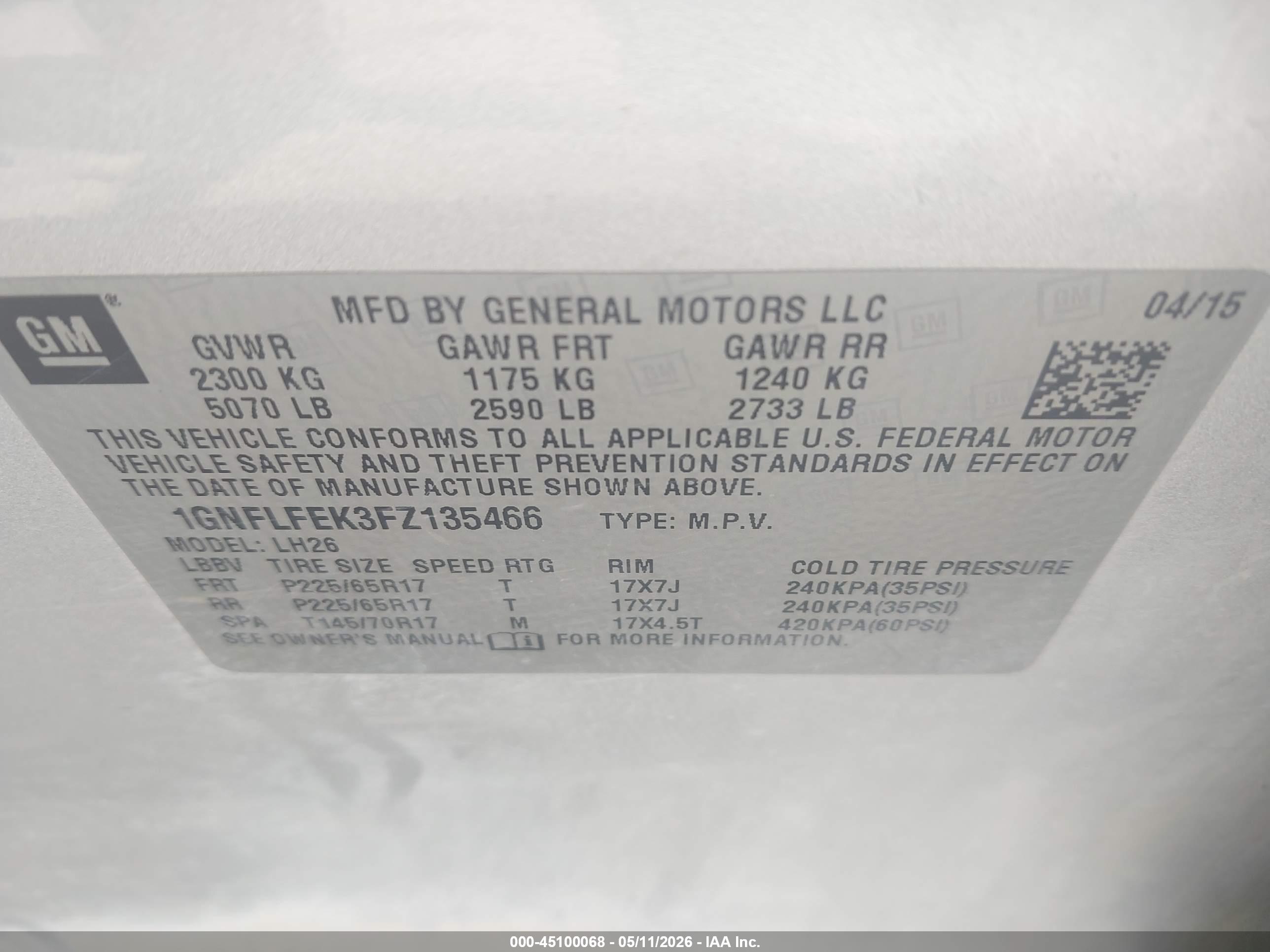 CHEVROLET EQUINOX image 9