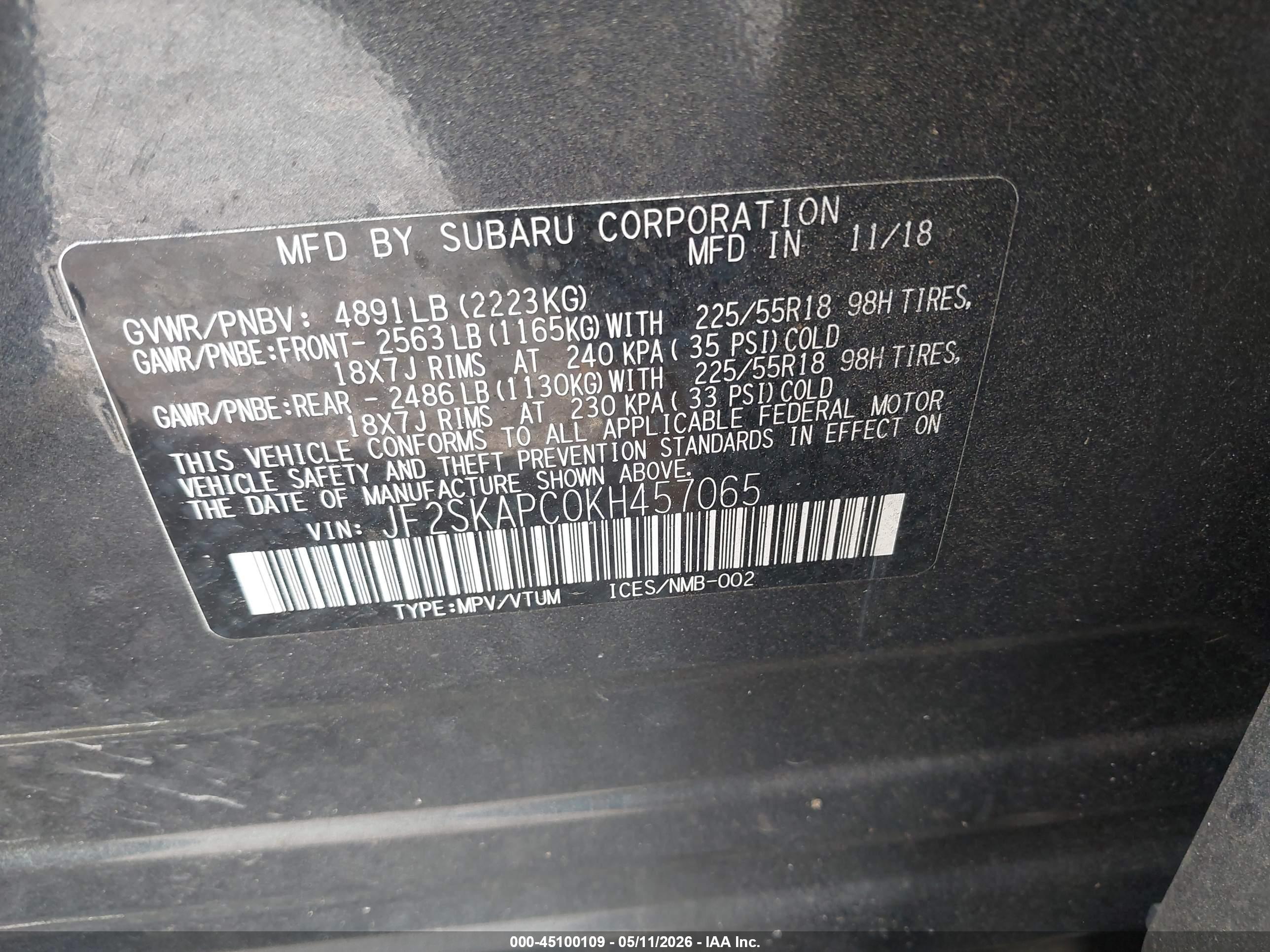 SUBARU FORESTER image 9