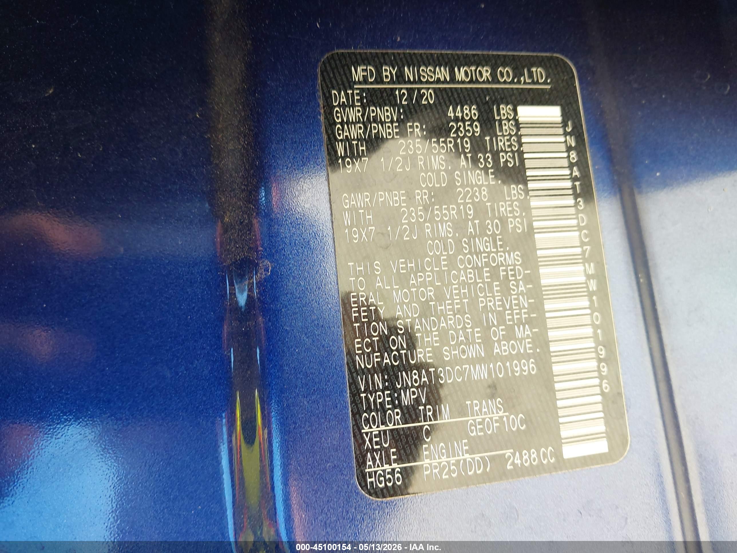 NISSAN ROGUE image 9
