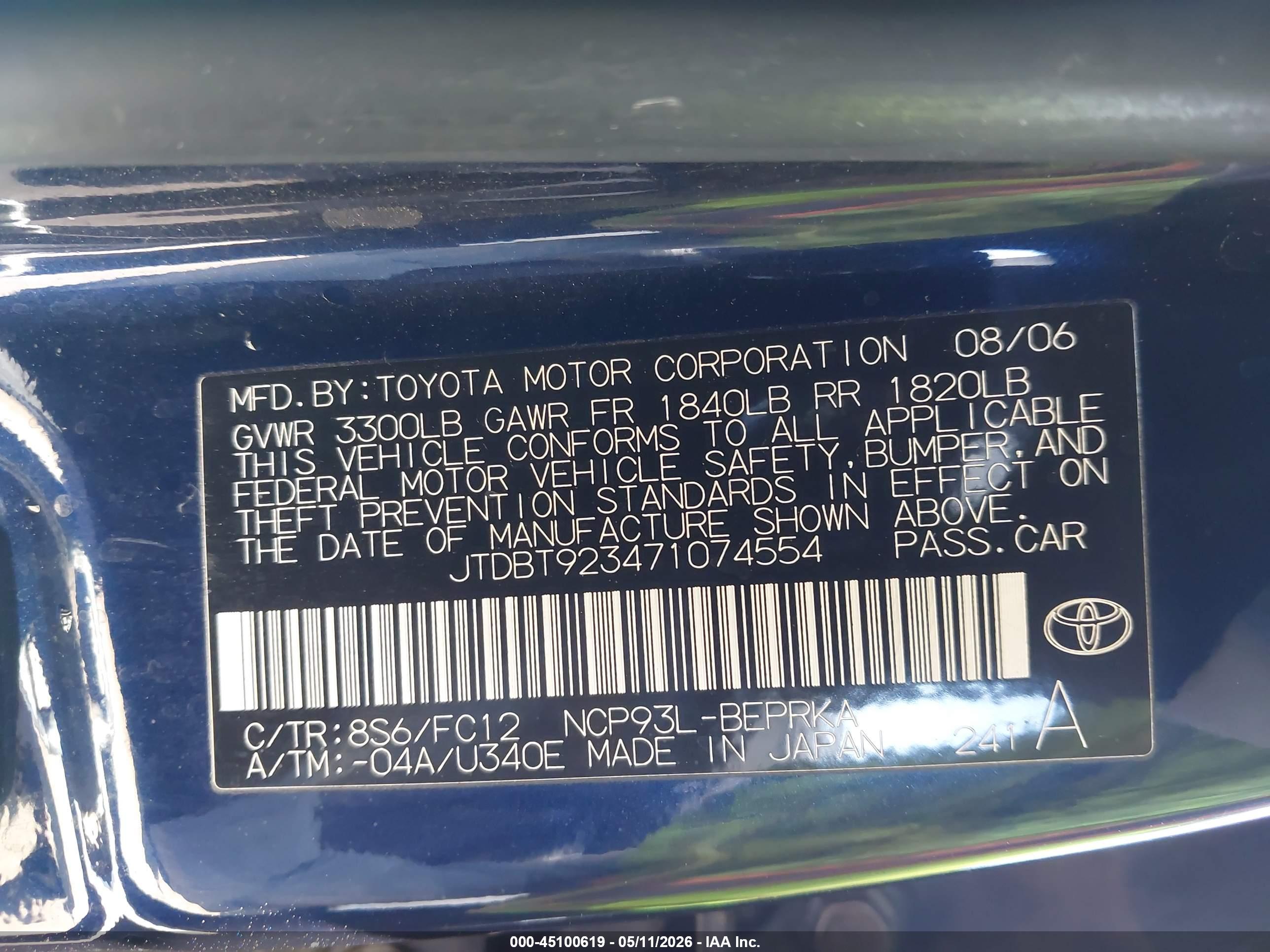 TOYOTA YARIS image 9