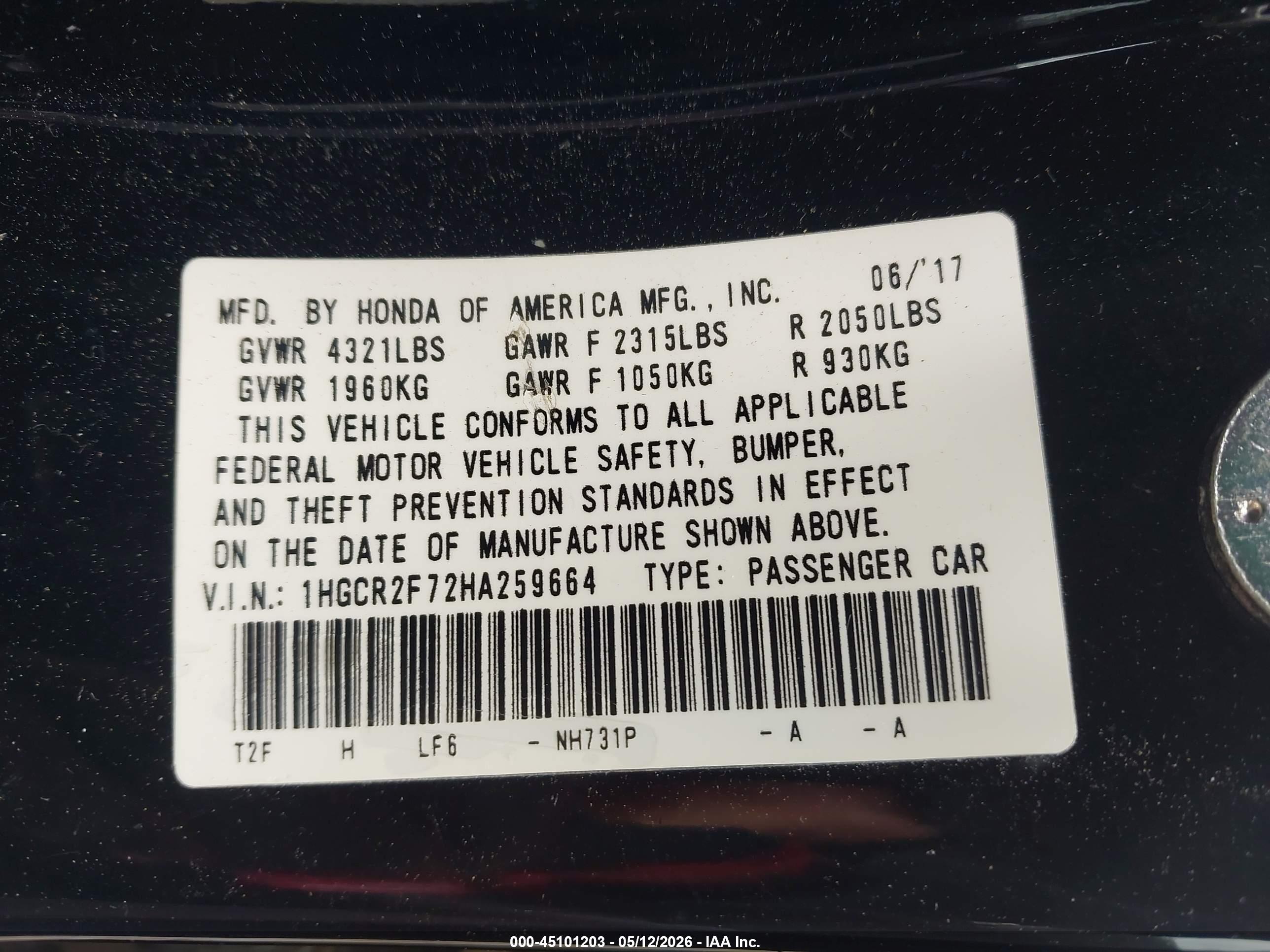 HONDA ACCORD image 9