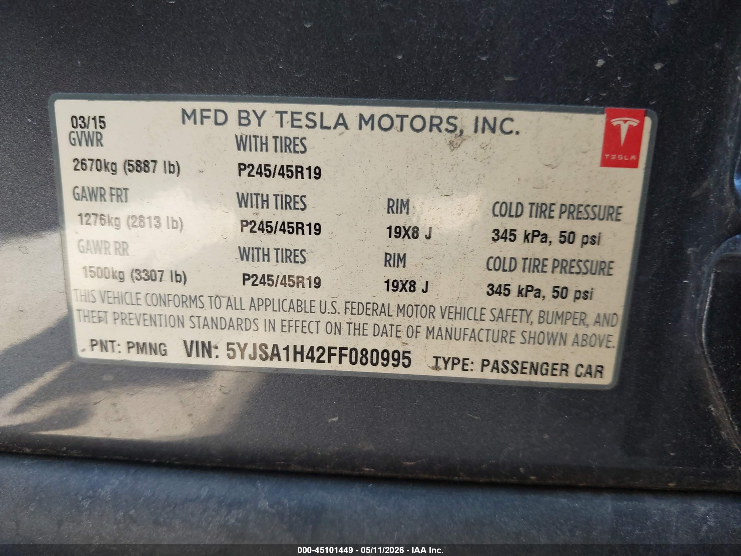 TESLA MODEL image 9