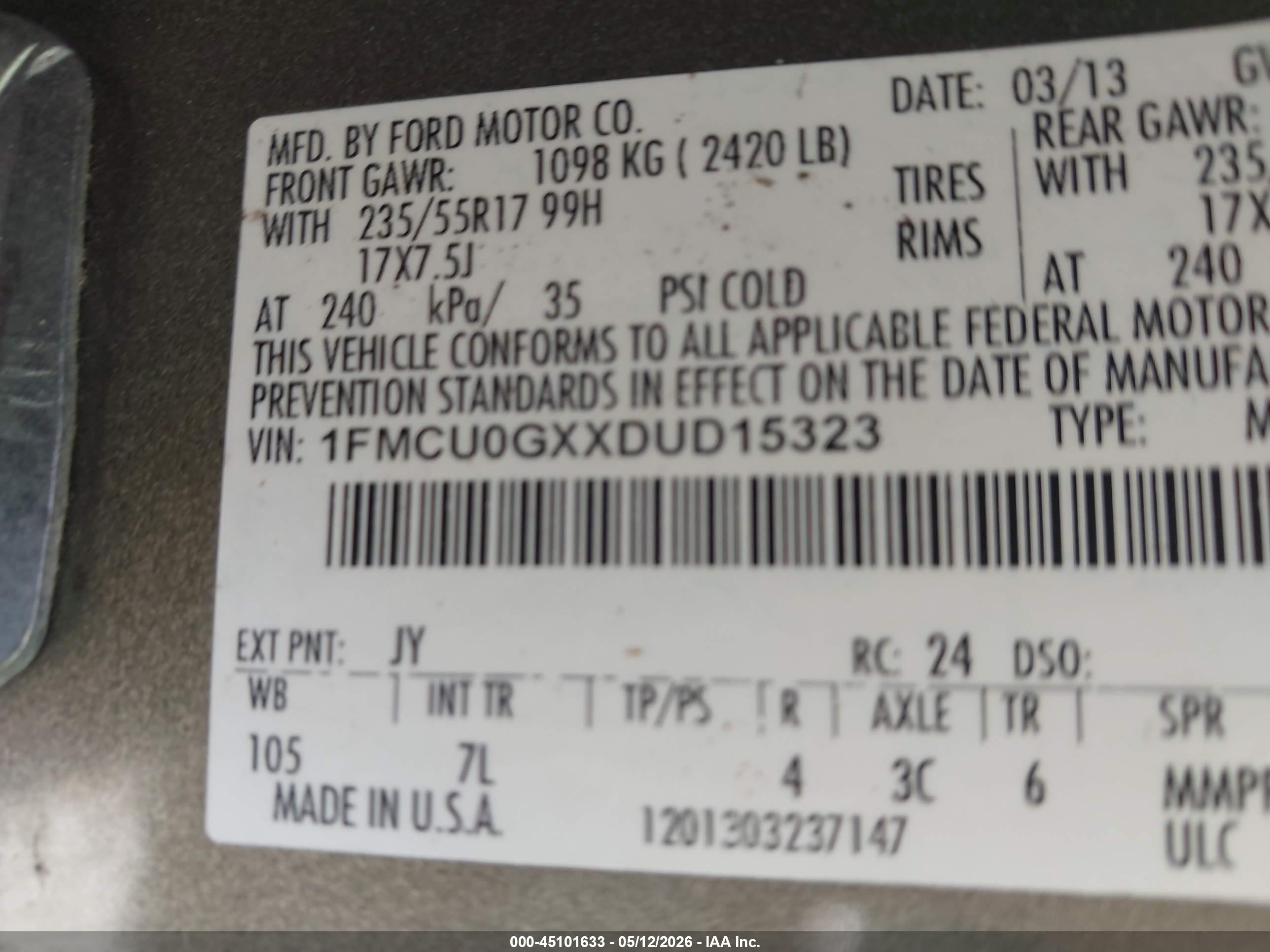 FORD ESCAPE image 9