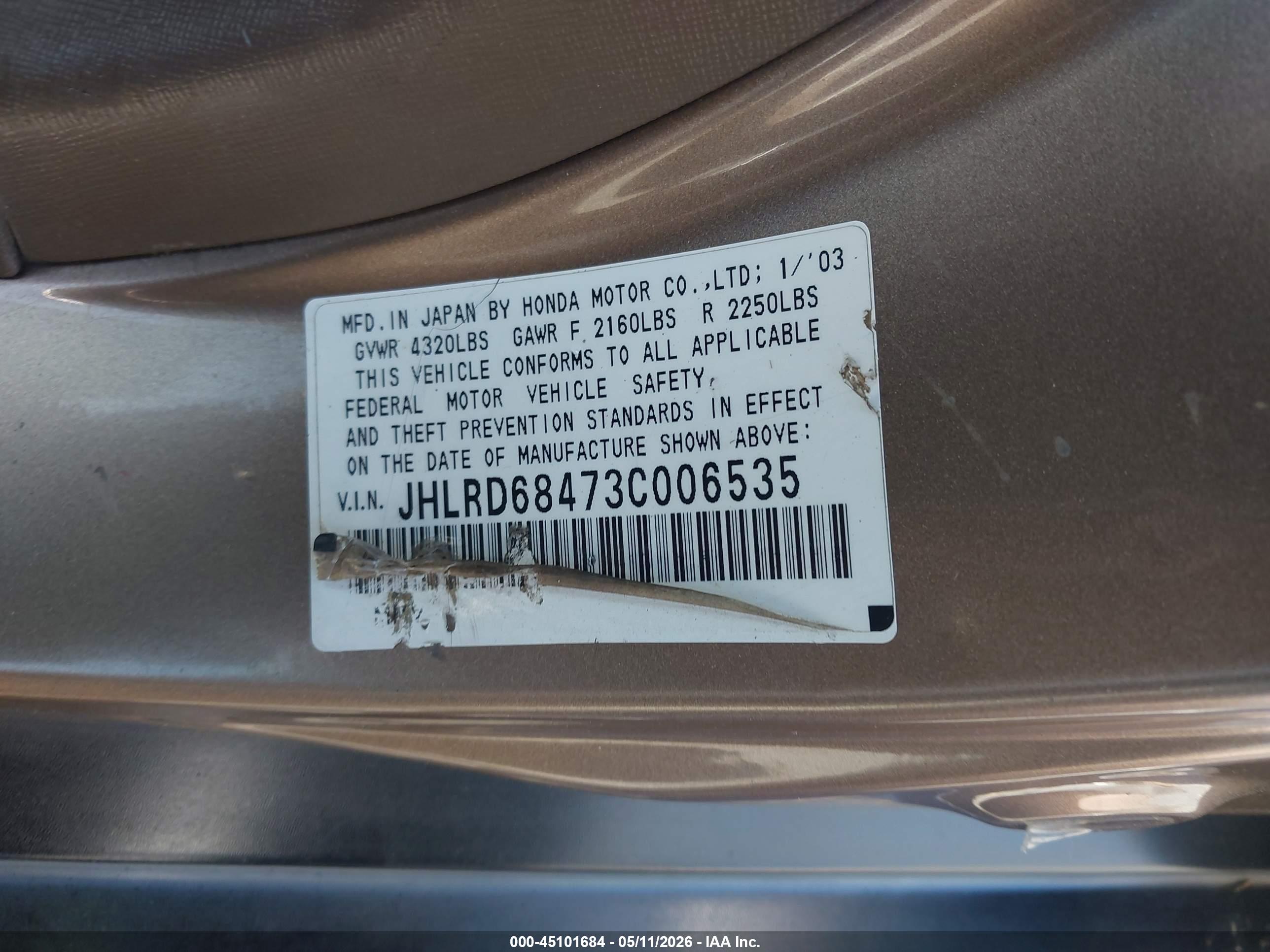 HONDA CR-V image 9