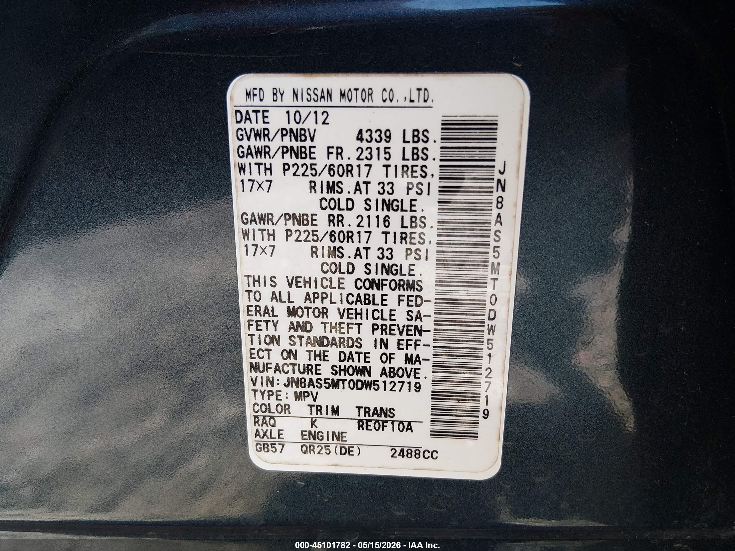 NISSAN ROGUE image 9
